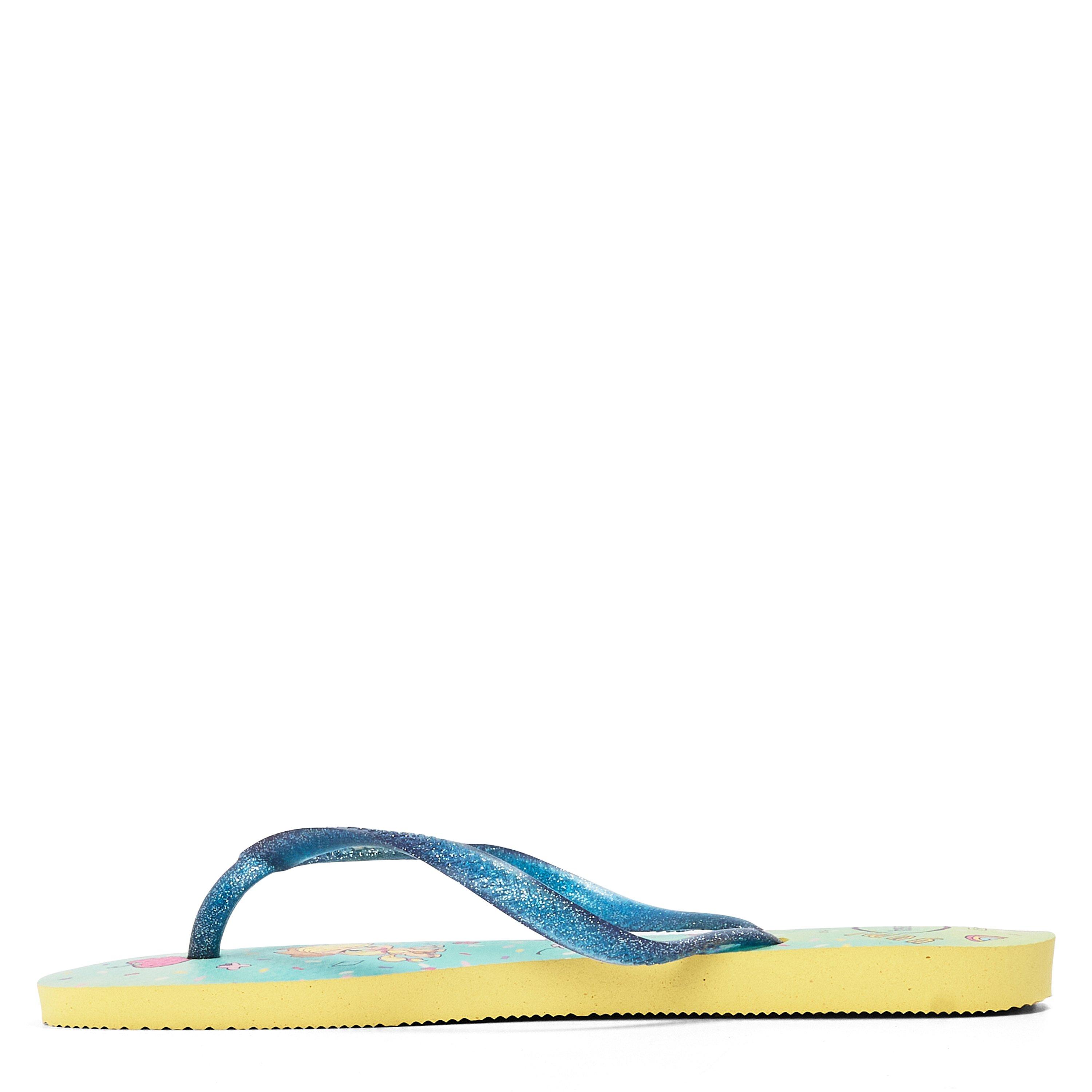 Lemon Yellow - Havaianas - Hav. Kids Slim Pony Lemon Flip Flops Womens - 2