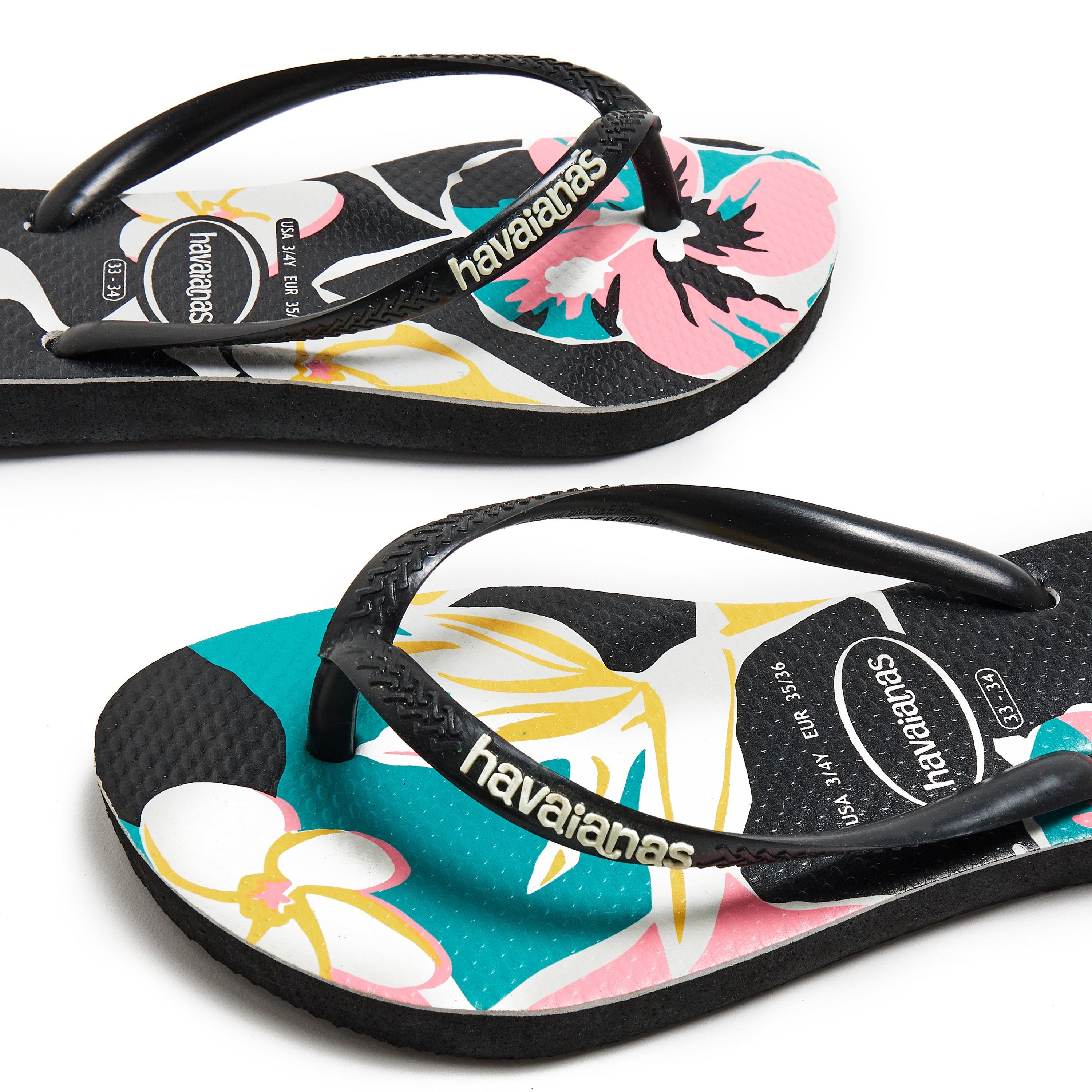 Black/Black - Havaianas - Havaianas Slim Print Ld99 - 3