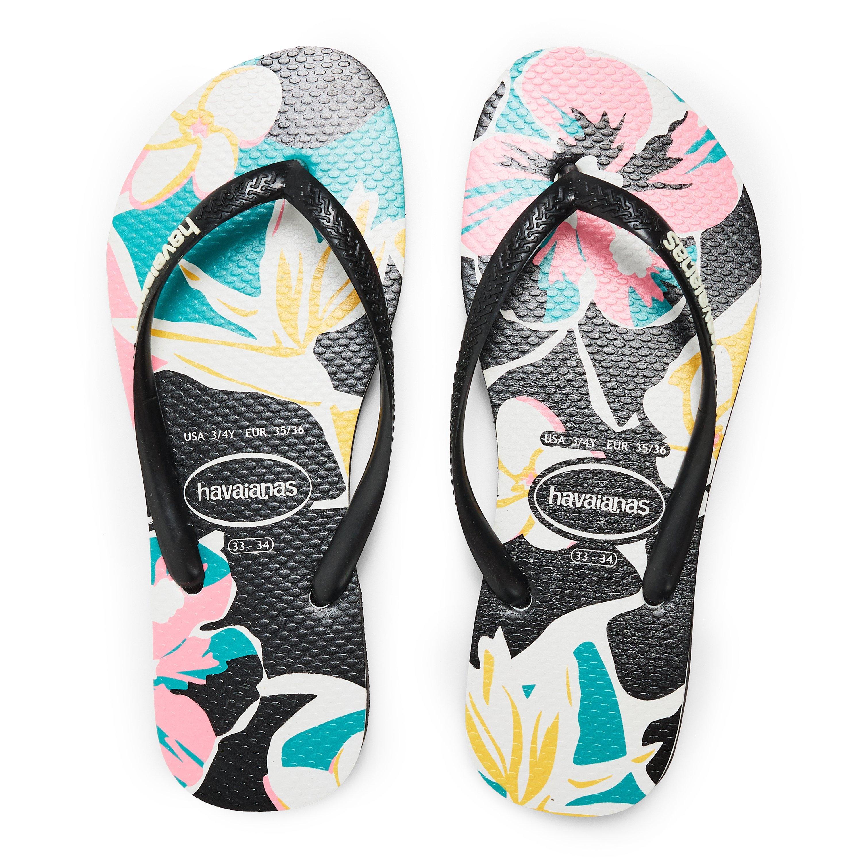 Black/Black - Havaianas - Havaianas Slim Print Ld99 - 4