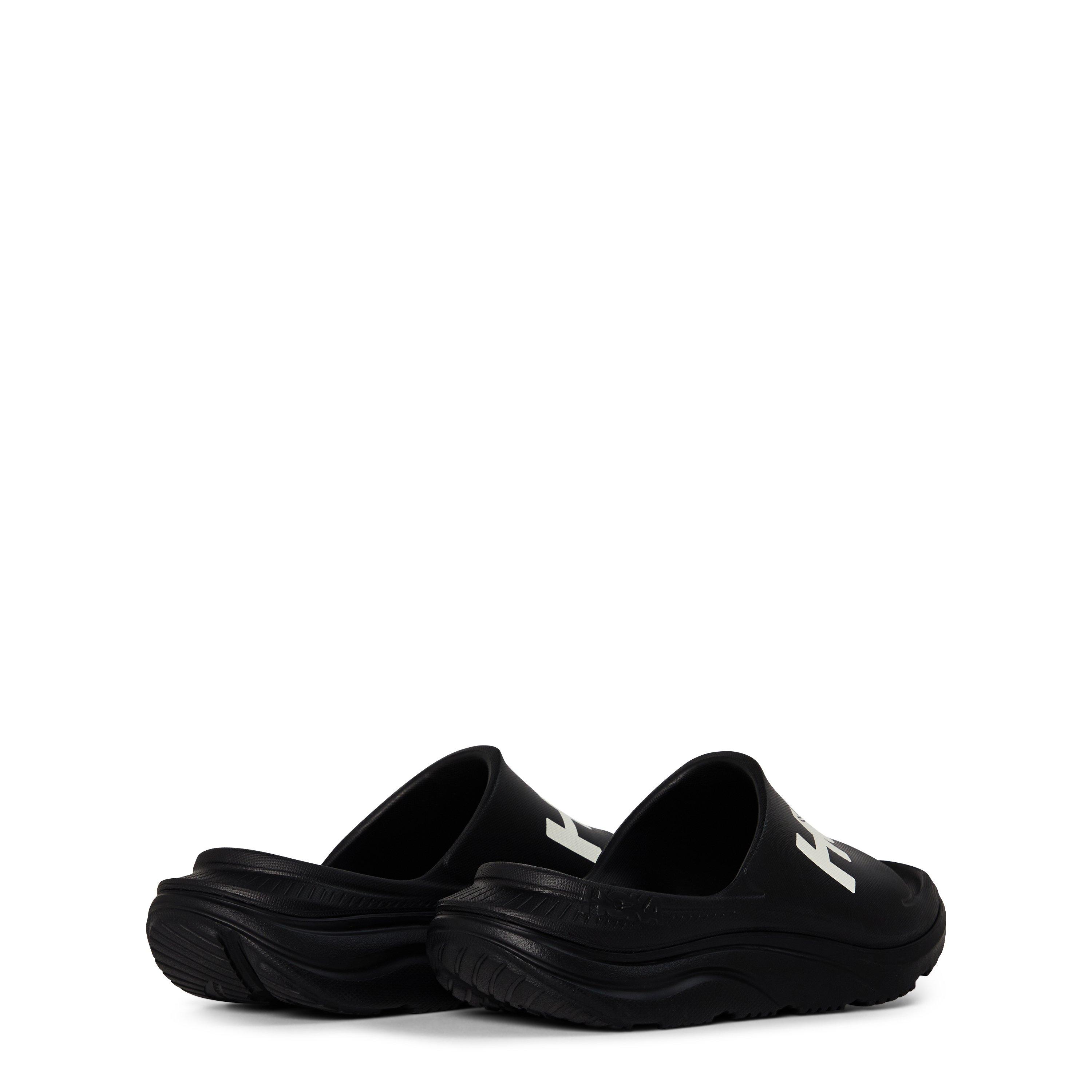 Black/White - Hoka - Ora Recovery Slides - 5