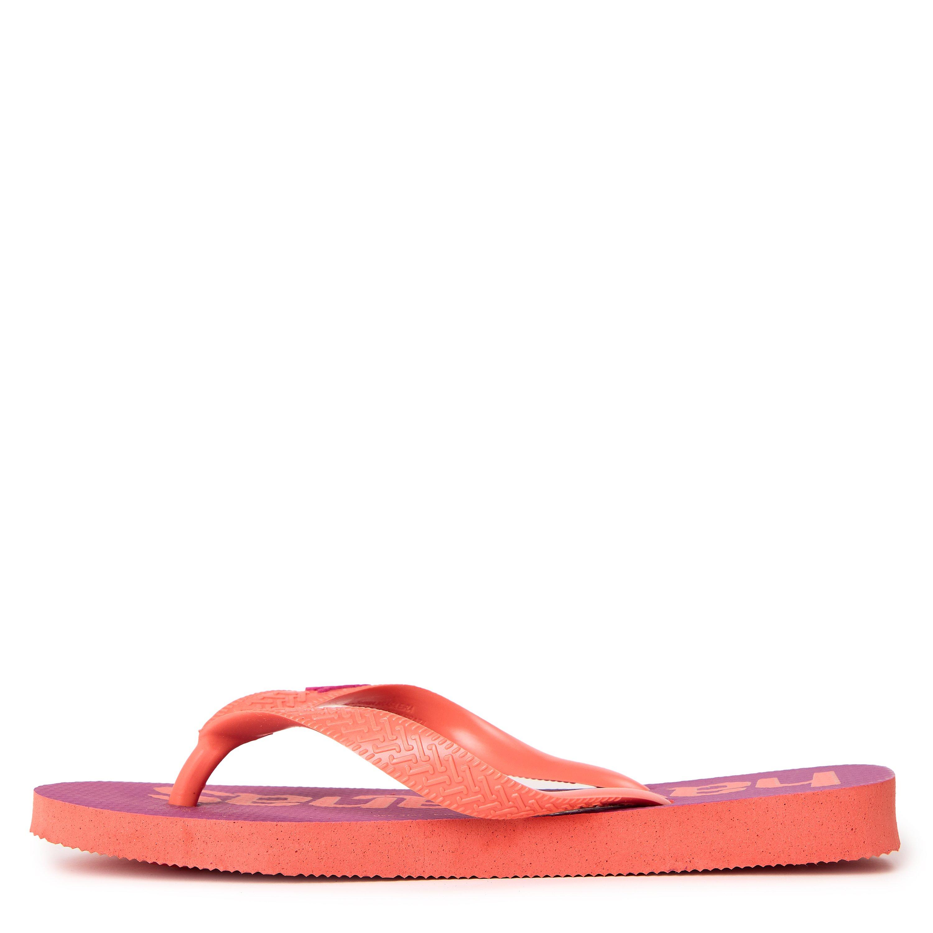 Salmon - Havaianas - Women's Top Logomania Ruby Red Flip Flops - 2