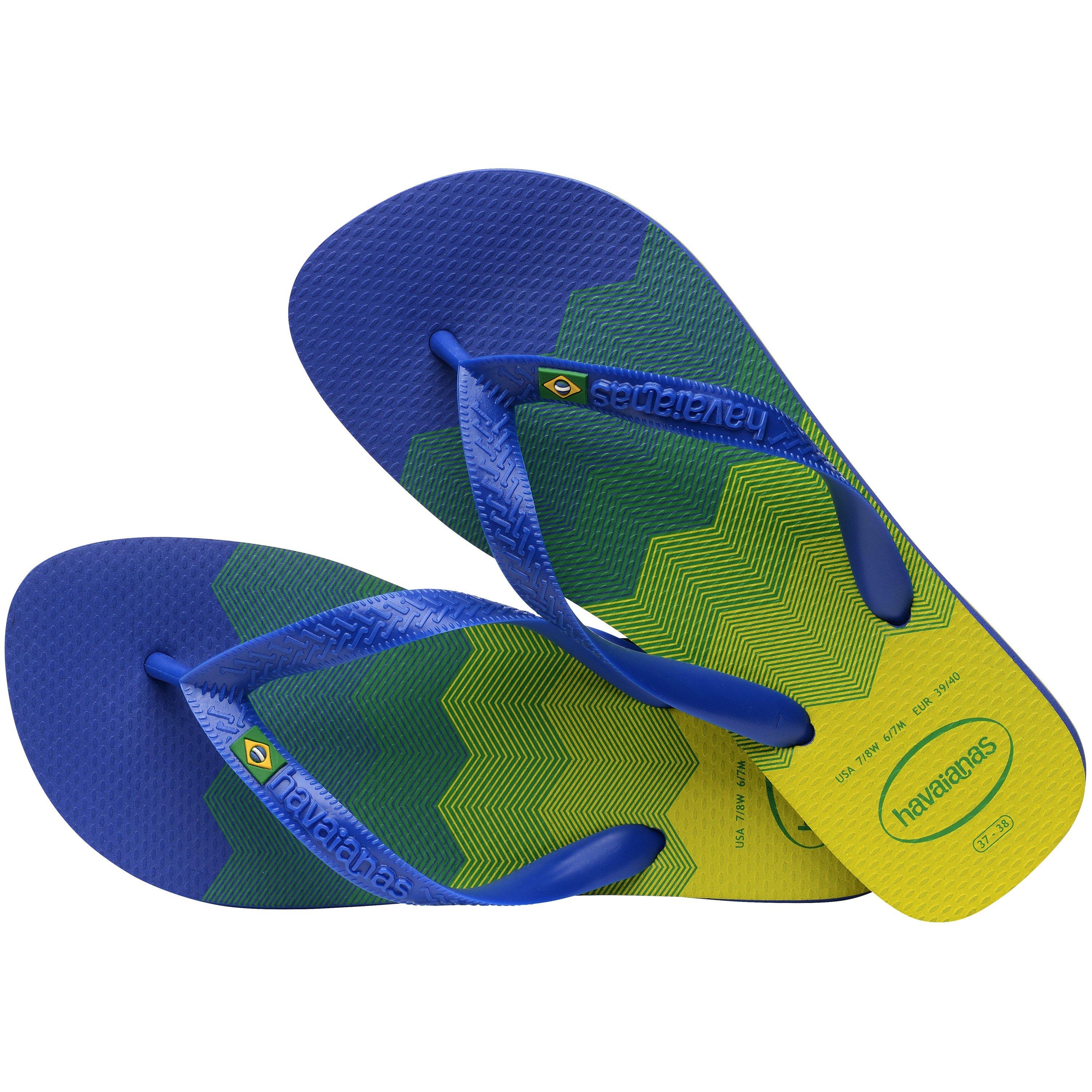 Marineblauw - Havaianas - Women's Brasil Fresh Rose Gum Flip Flops - 3