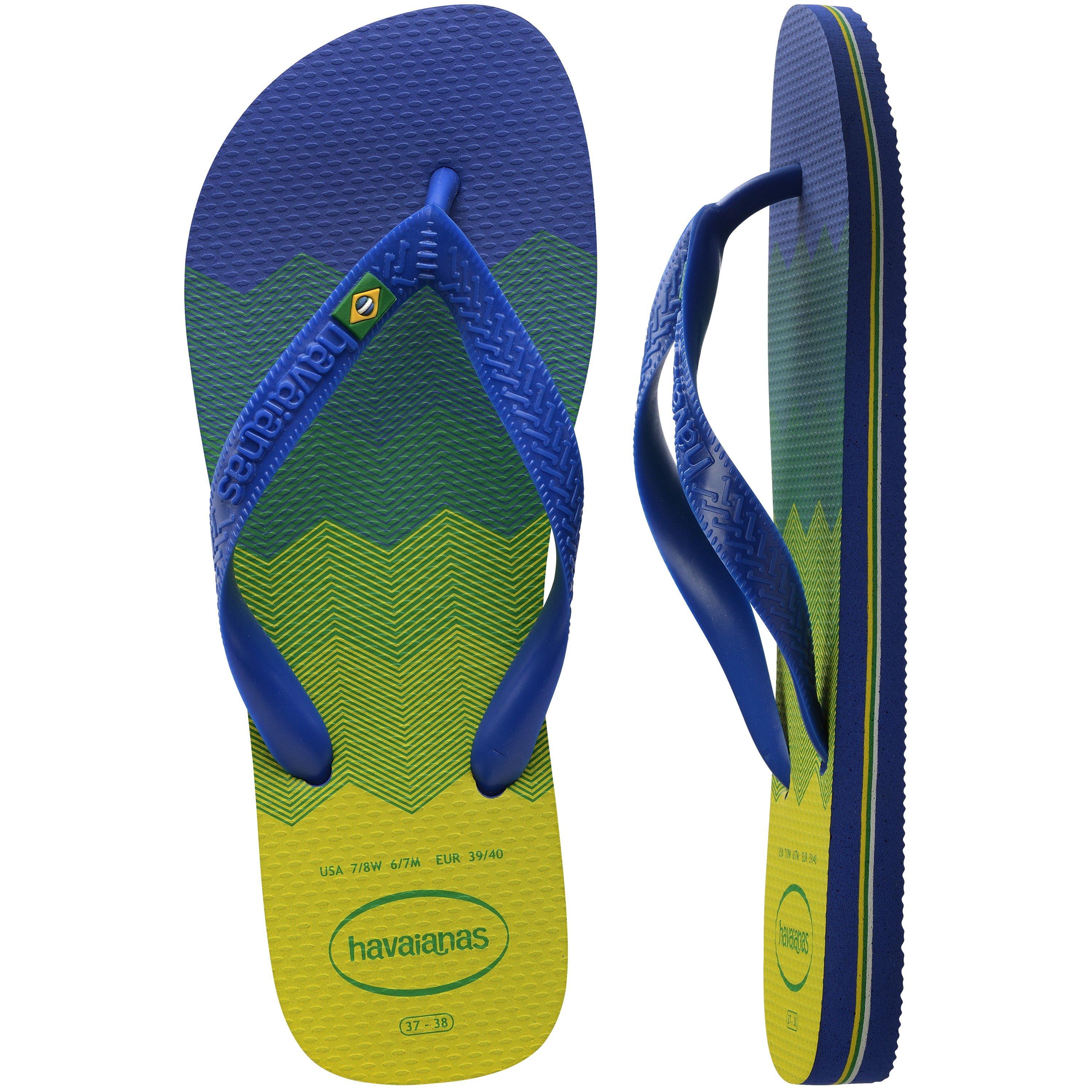 Marineblauw - Havaianas - Women's Brasil Fresh Rose Gum Flip Flops - 4