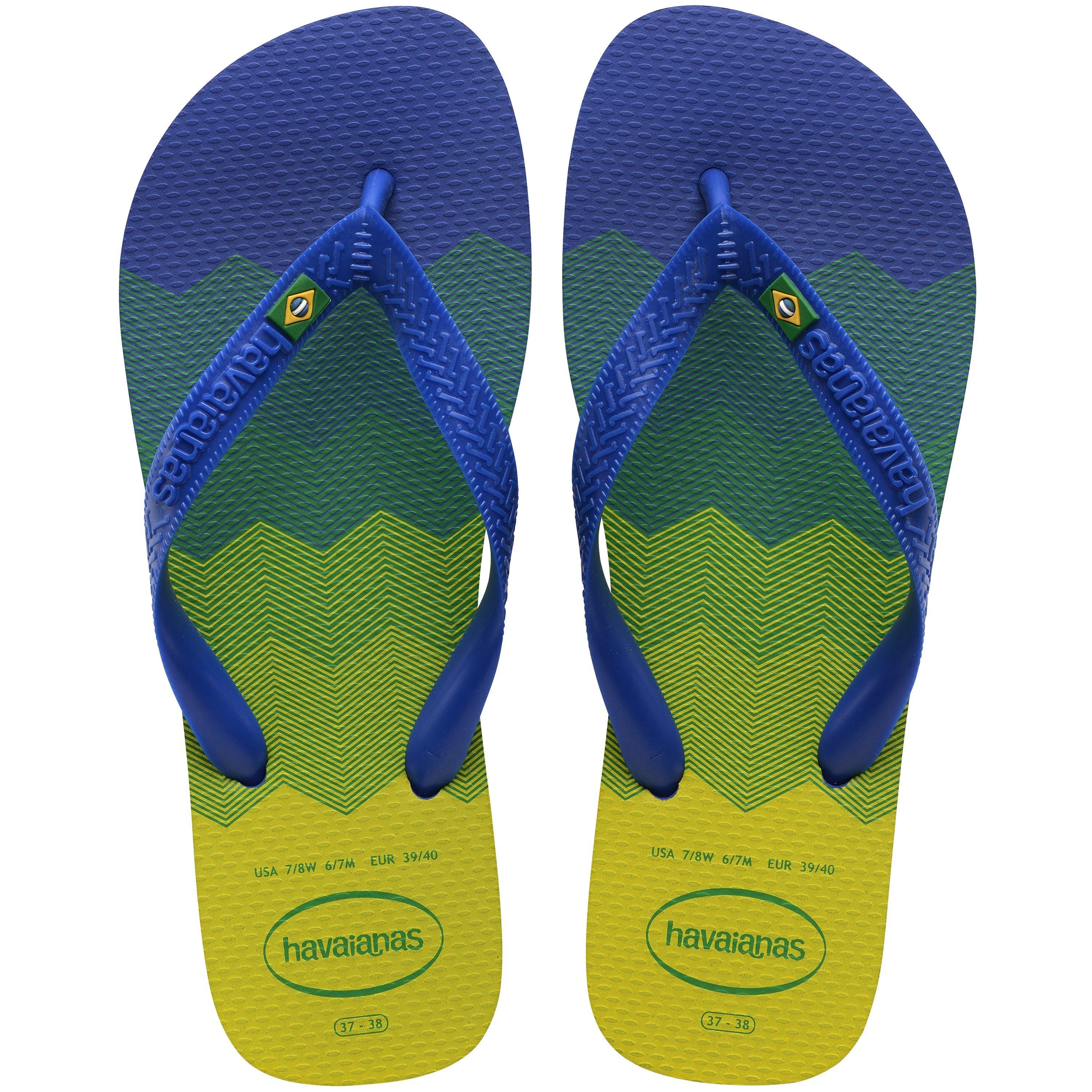 Marineblauw - Havaianas - Women's Brasil Fresh Rose Gum Flip Flops - 5