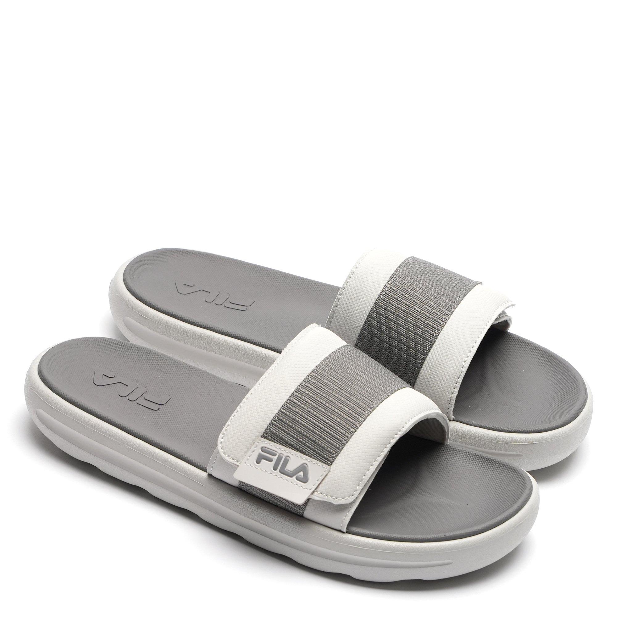 GRY/GRY/GRY - Fila - Driftube Pool Shoes - 3