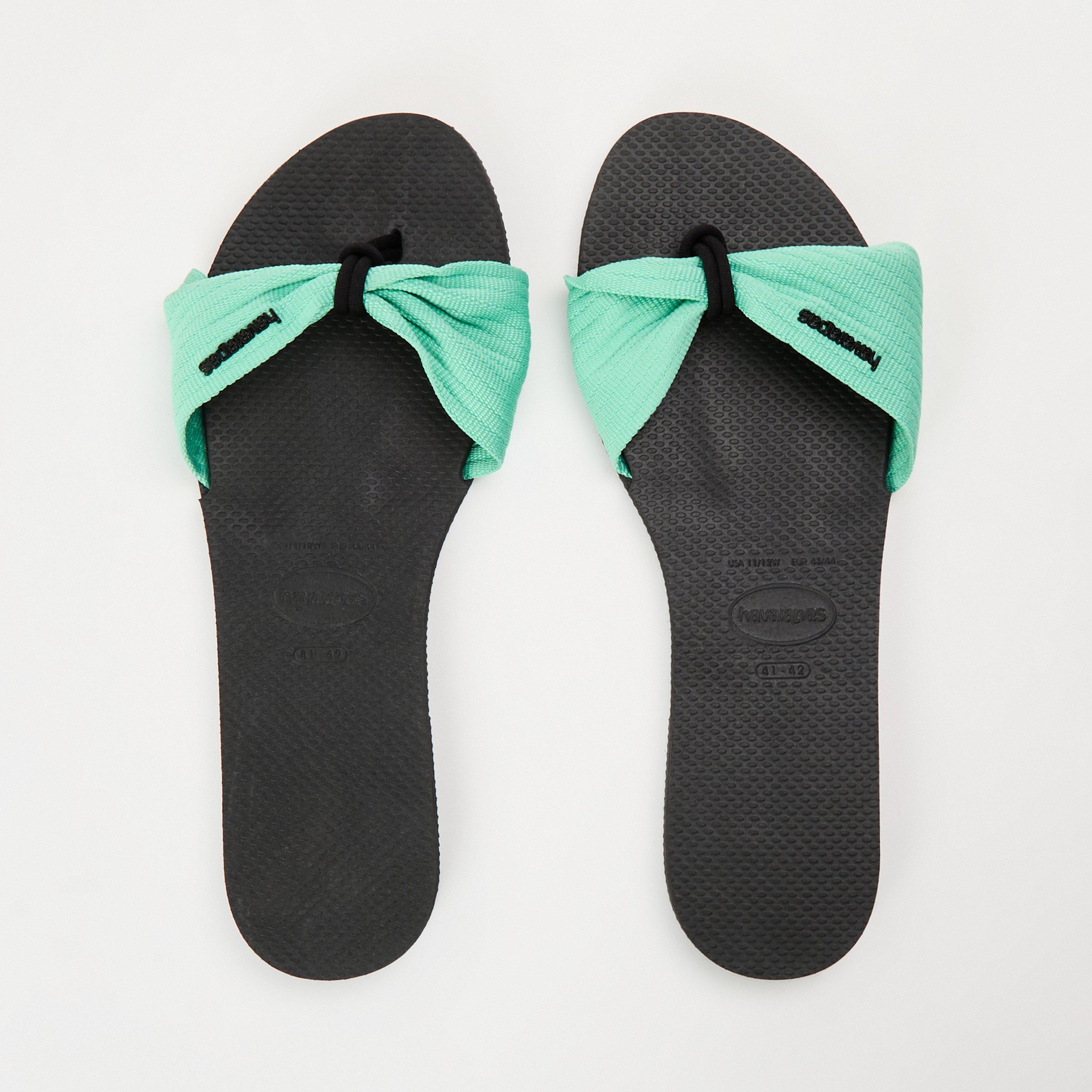 Black - Havaianas - Hav. You St Tropez Basic Beige/Mine Flip Flops Womens - 3