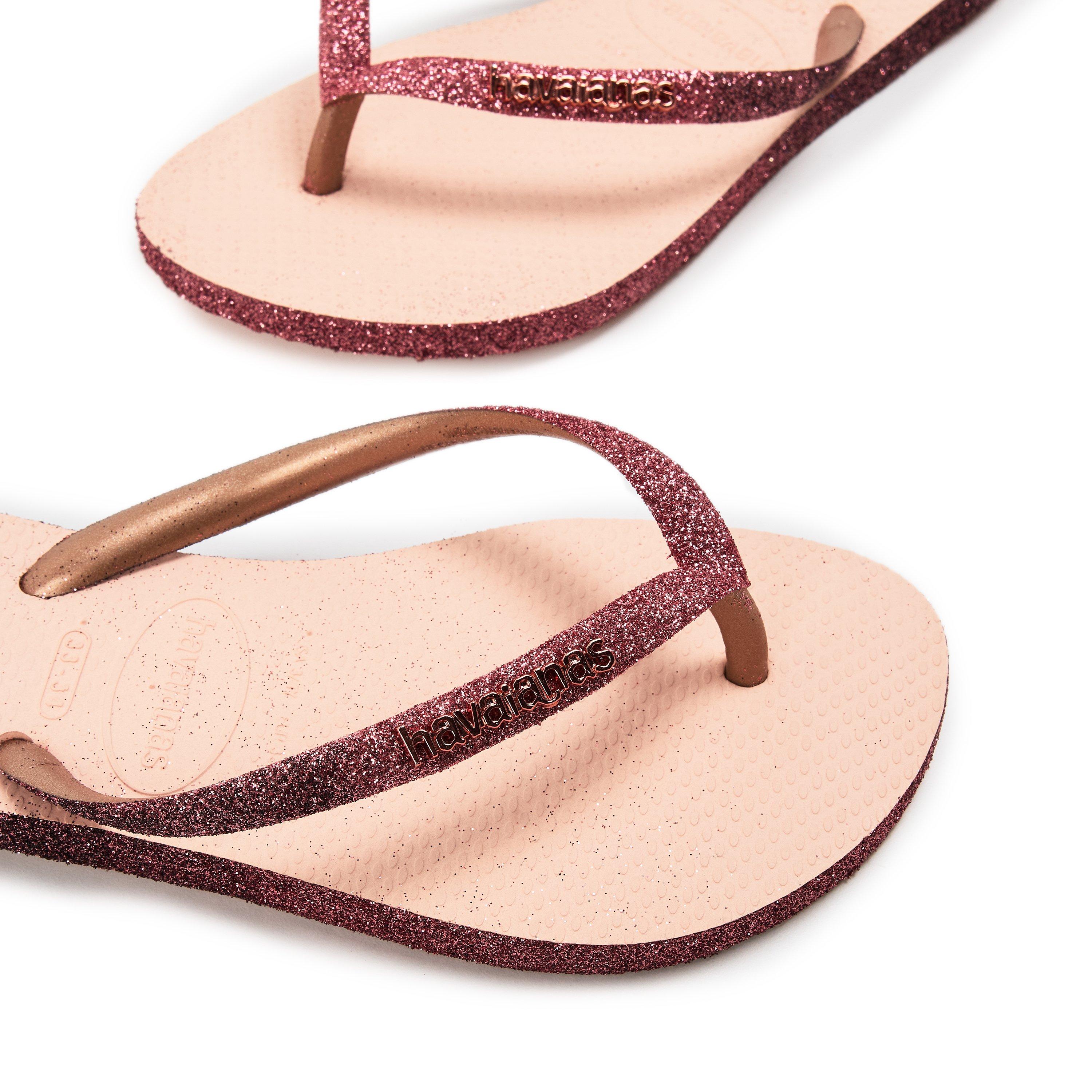 Ballettrosa - Havaianas - Hav. Slim Sparkle Ii Steel Grey 33/ Flip Flops Womens - 3