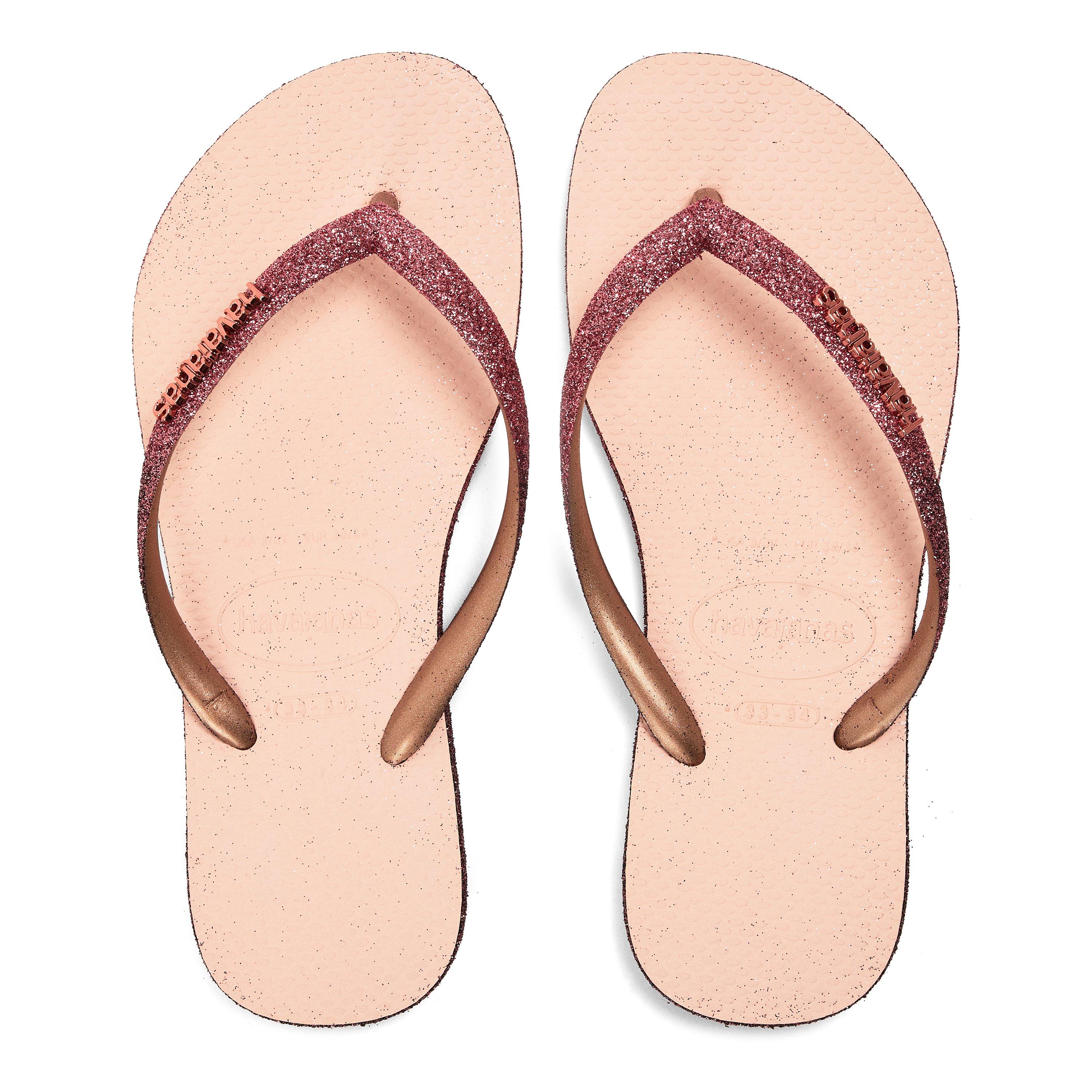 Ballettrosa - Havaianas - Hav. Slim Sparkle Ii Steel Grey 33/ Flip Flops Womens - 4