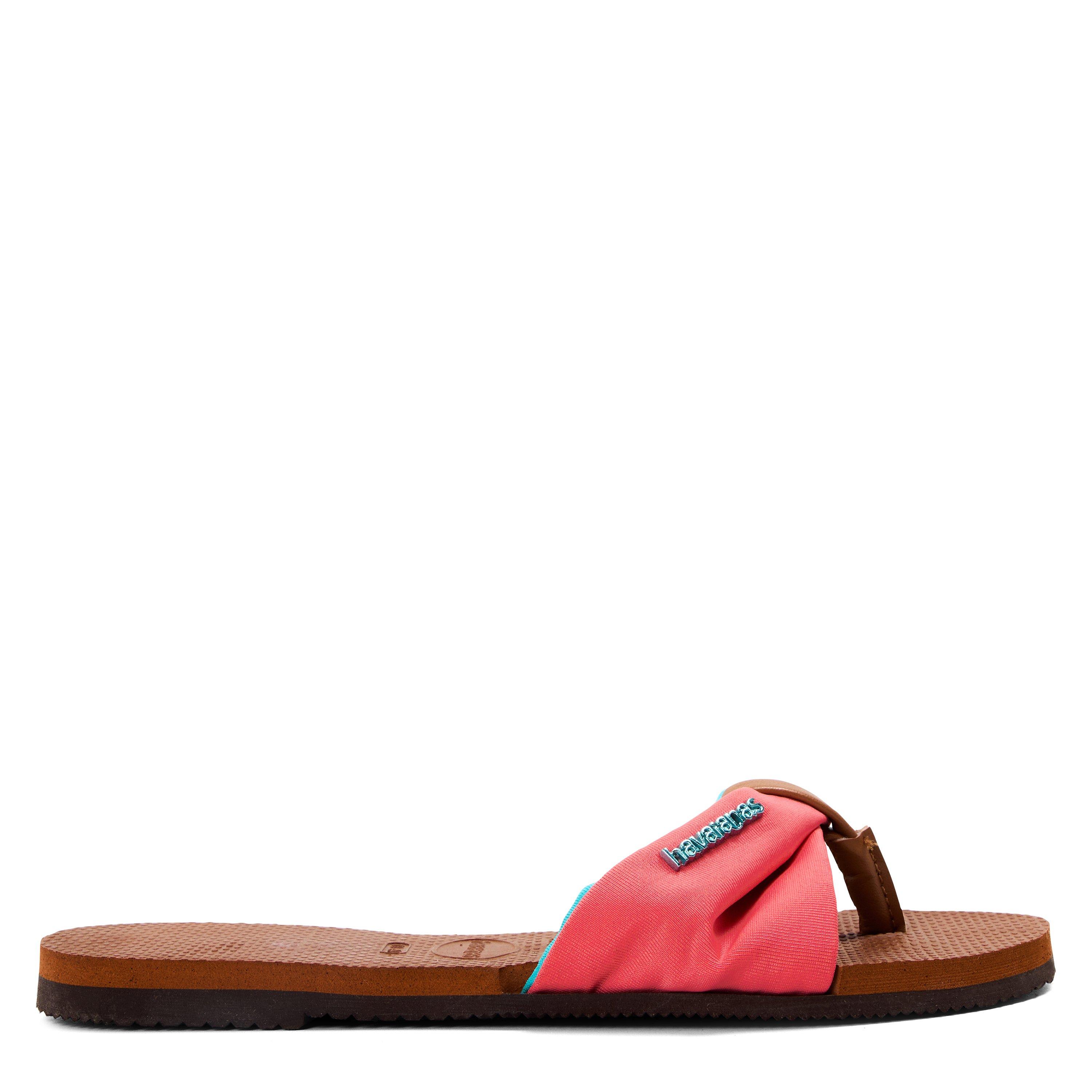 Rust - Havaianas - Hav. You St Tropez Color Rust 33/34 Flip Flops Womens - 1