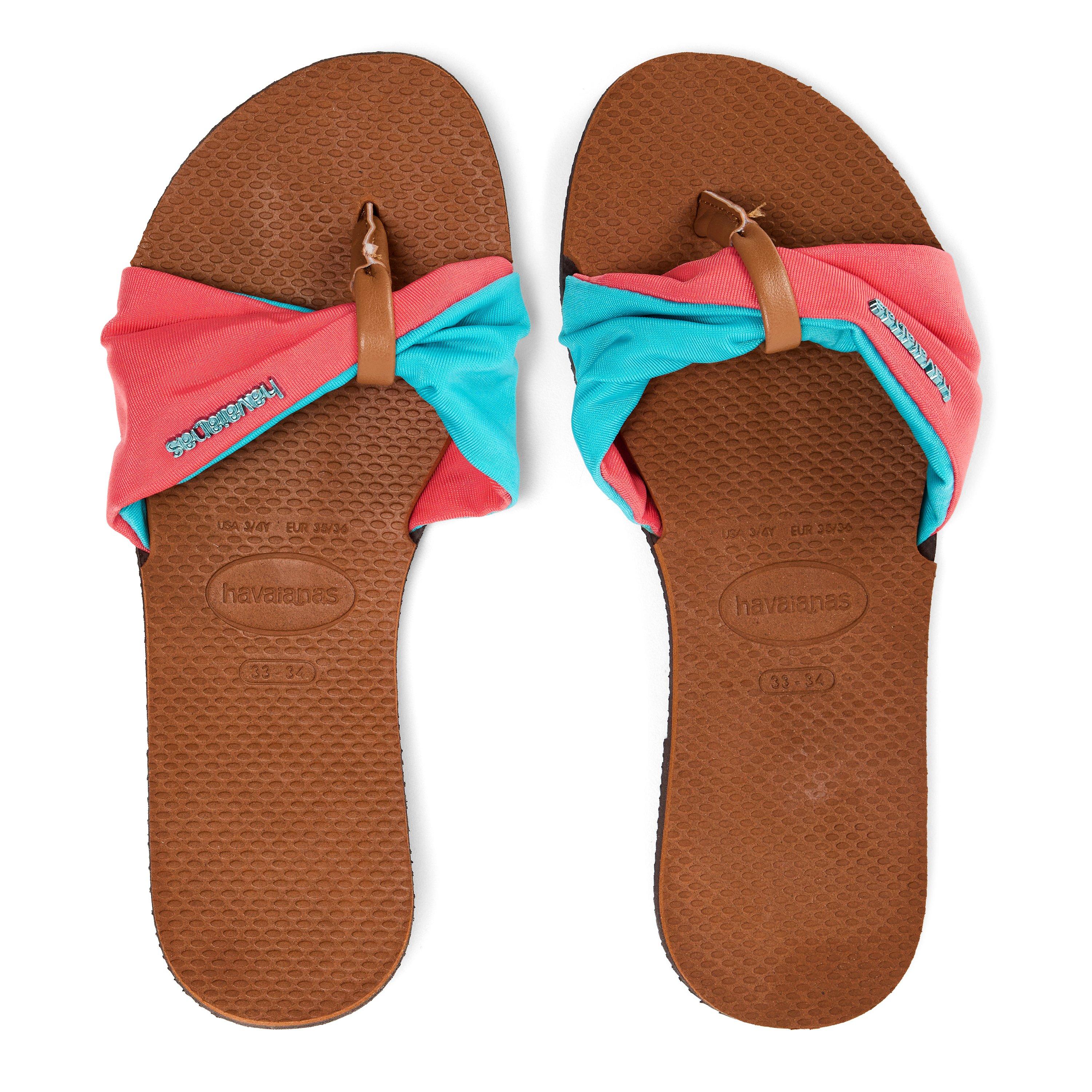 Rust - Havaianas - Hav. You St Tropez Color Rust 33/34 Flip Flops Womens - 3