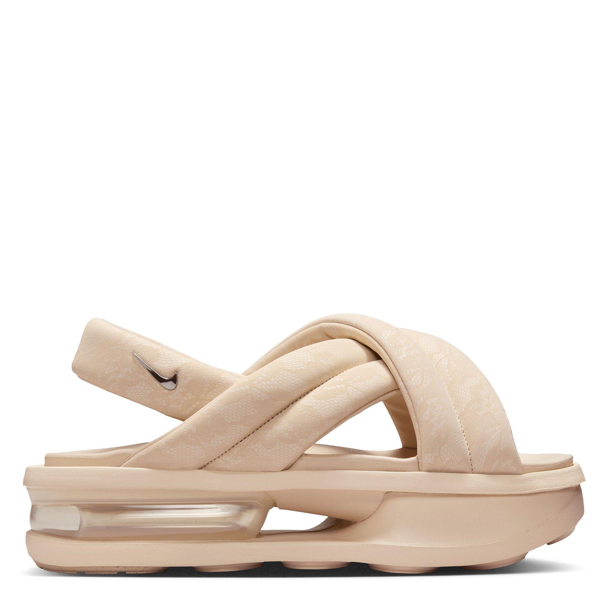 Sand/Silver - Nike - Air Max Isla Womens Sandal - 1