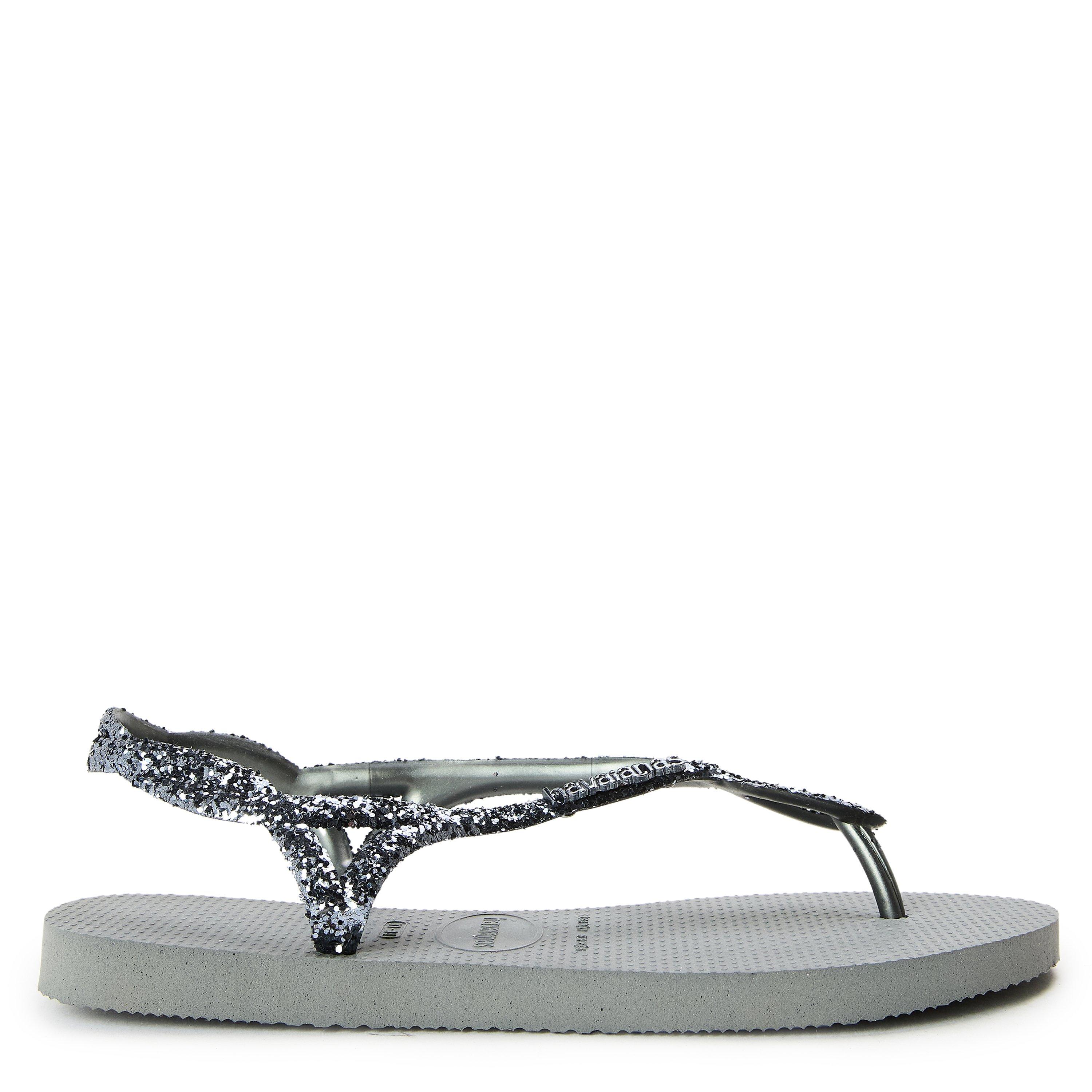 Steel Grey - Havaianas - Women's Luna Premium II Steel Grey Flip Flops - 1