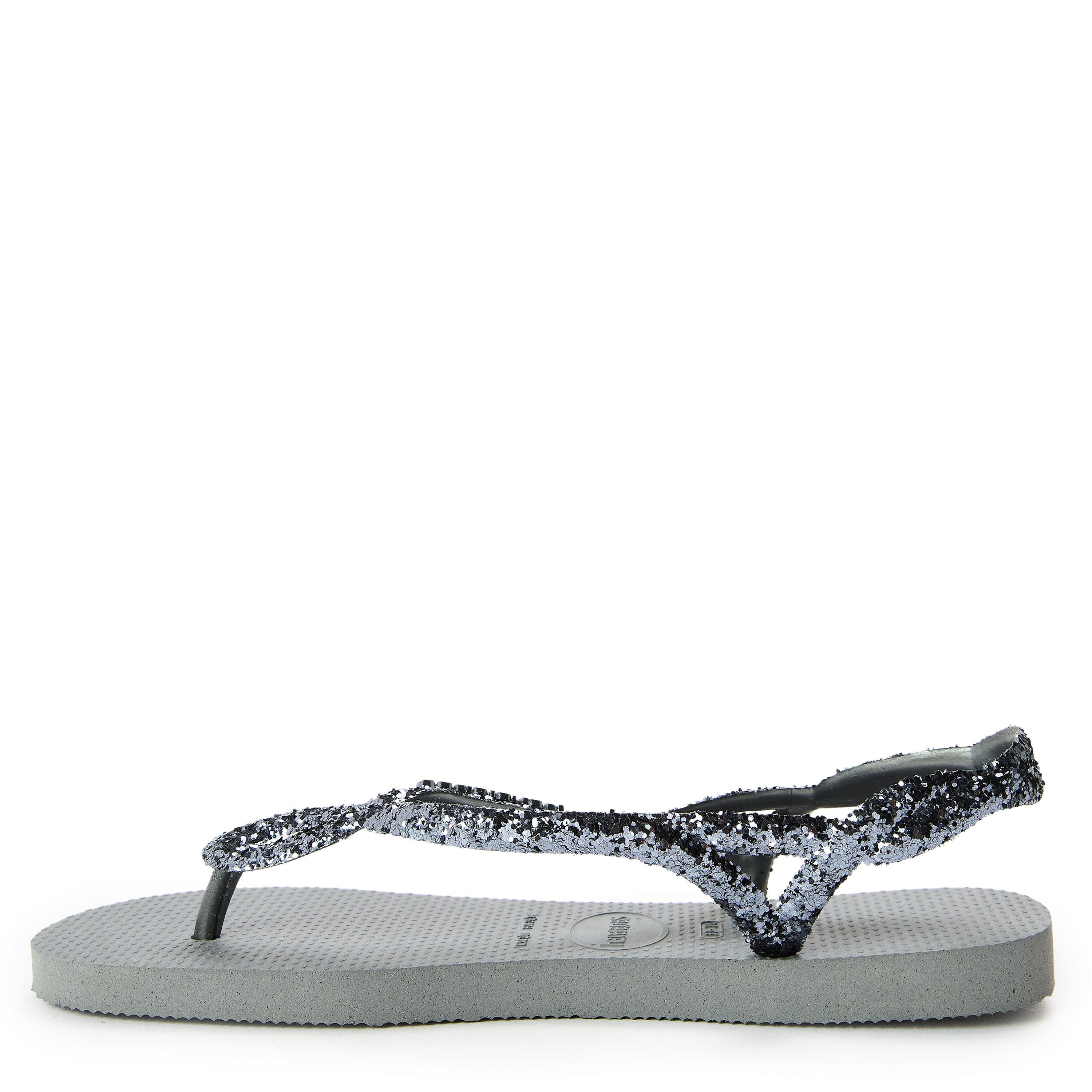 Steel Grey - Havaianas - Hav. Luna Premium Ii Steel Grey 33/ Flip Flops Womens - 2