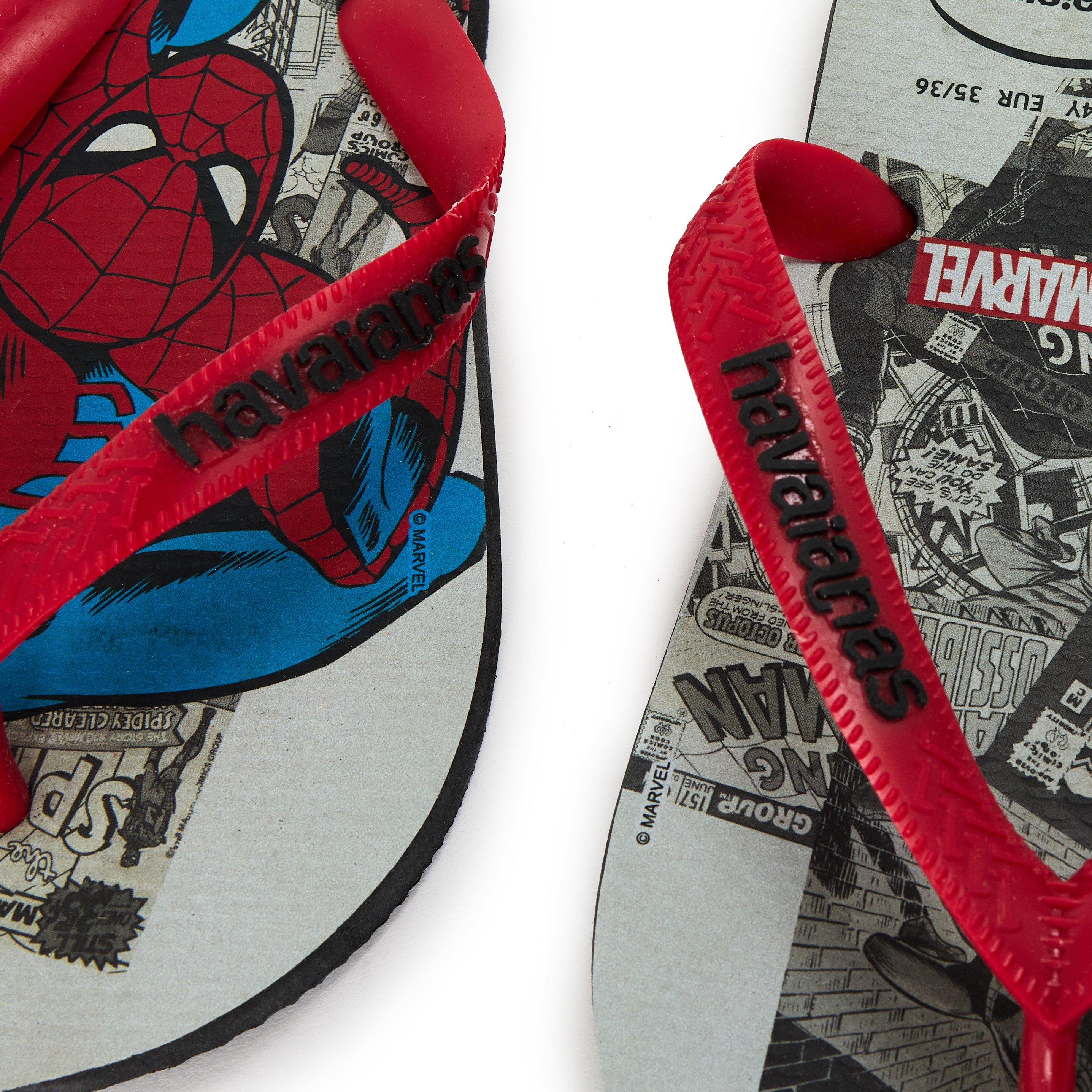 Black - Havaianas - Hav. Top Marvel Classics Beige Stra Flip Flops Womens - 3