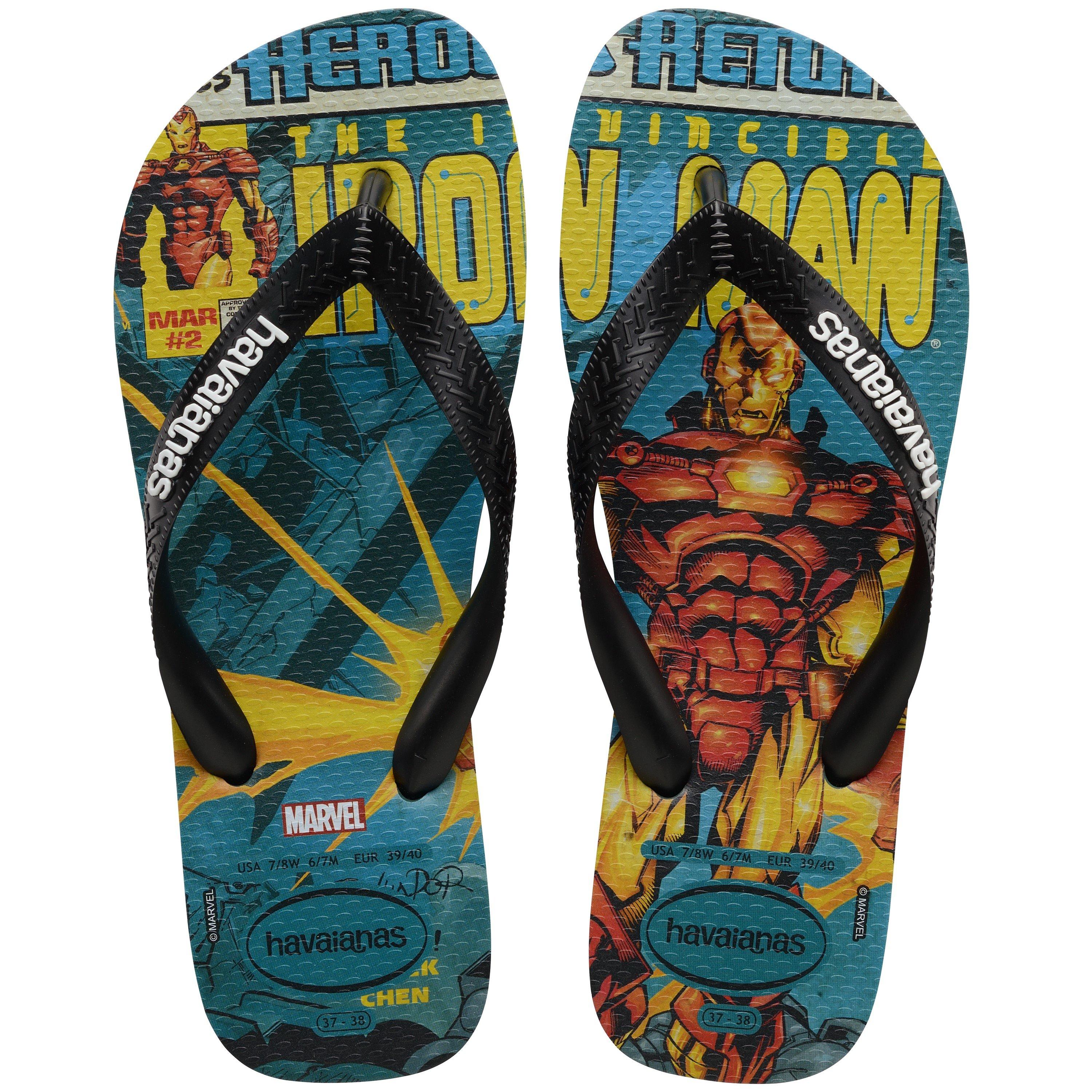 Havaianas Top Marvel Premium 4147155-2090, Mens,Womens flip-flops, red, 41/42 EU Havaianas Top Marvel Premium 4147155-2090, Mens,Womens flip-flops, red, 41/42 EU