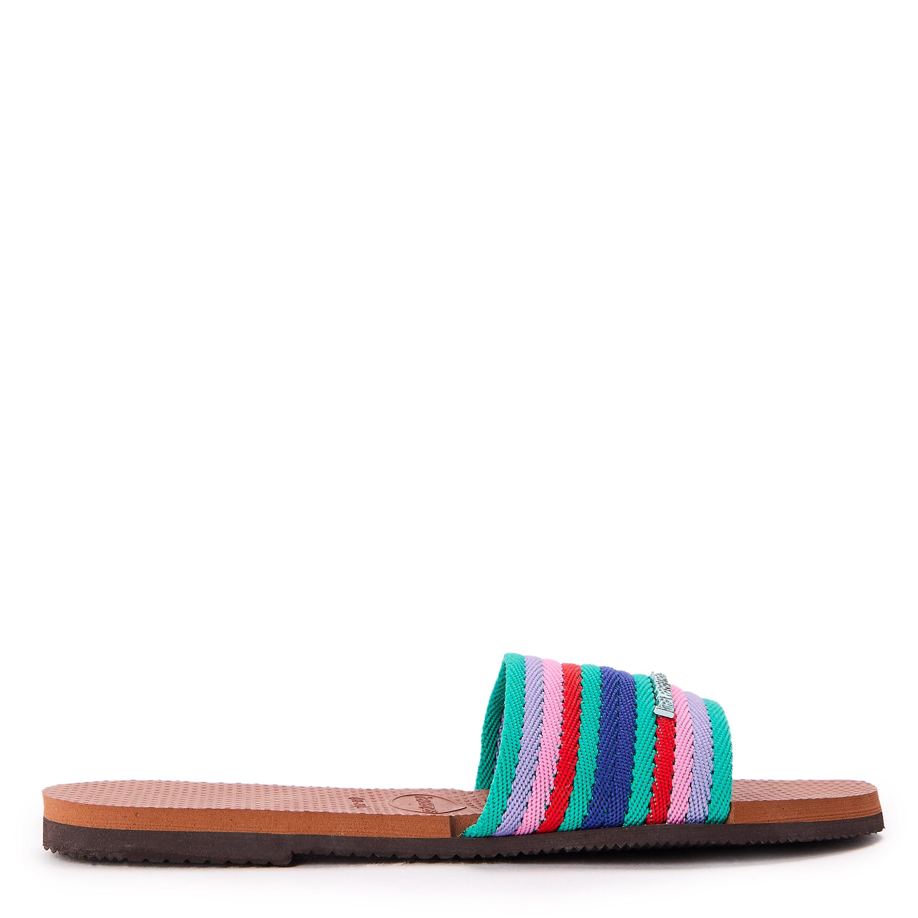 Hav. You Malta Mix Black 33/34 Flip Flops Womens