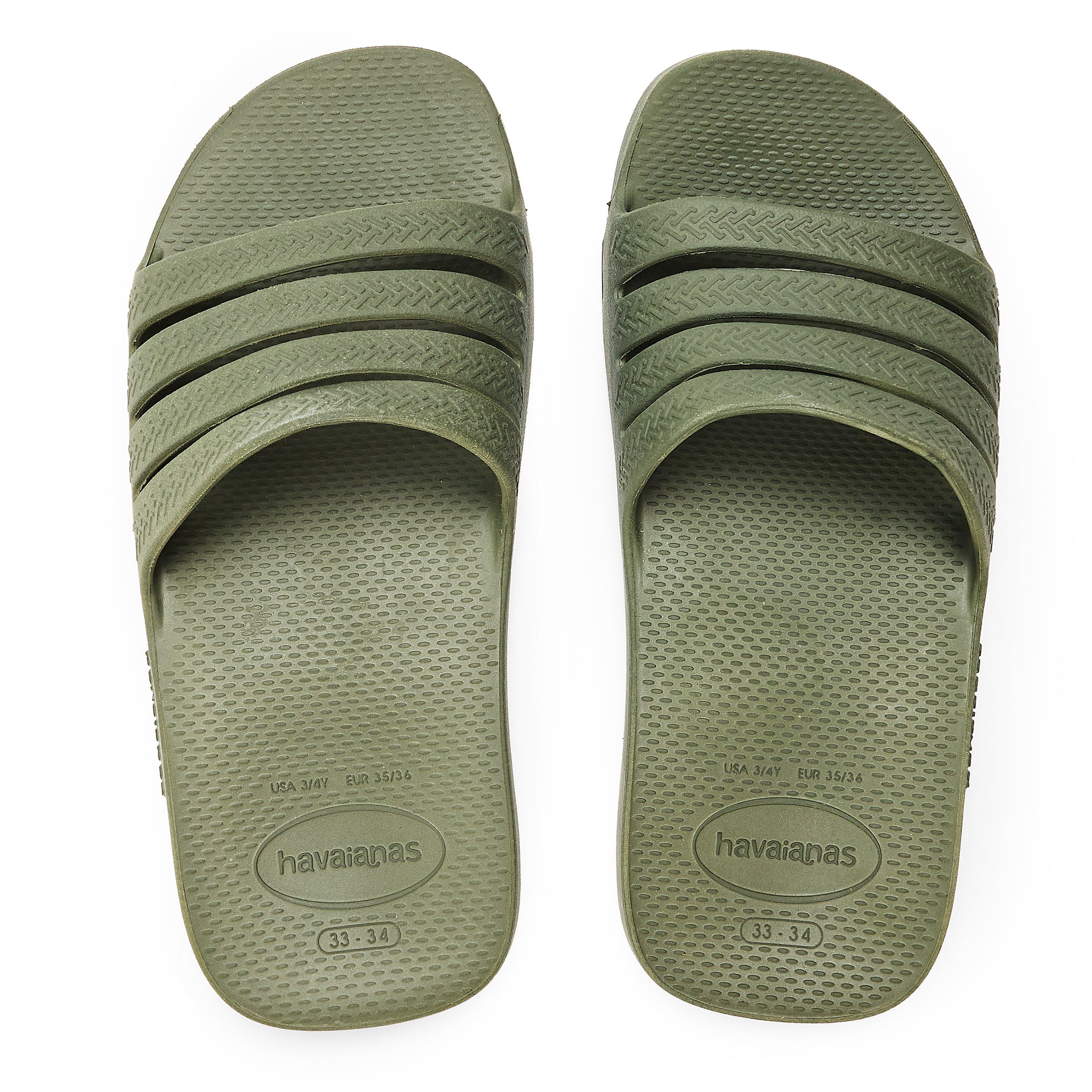 Green - Havaianas - Women's Slide Flip Flops - 4