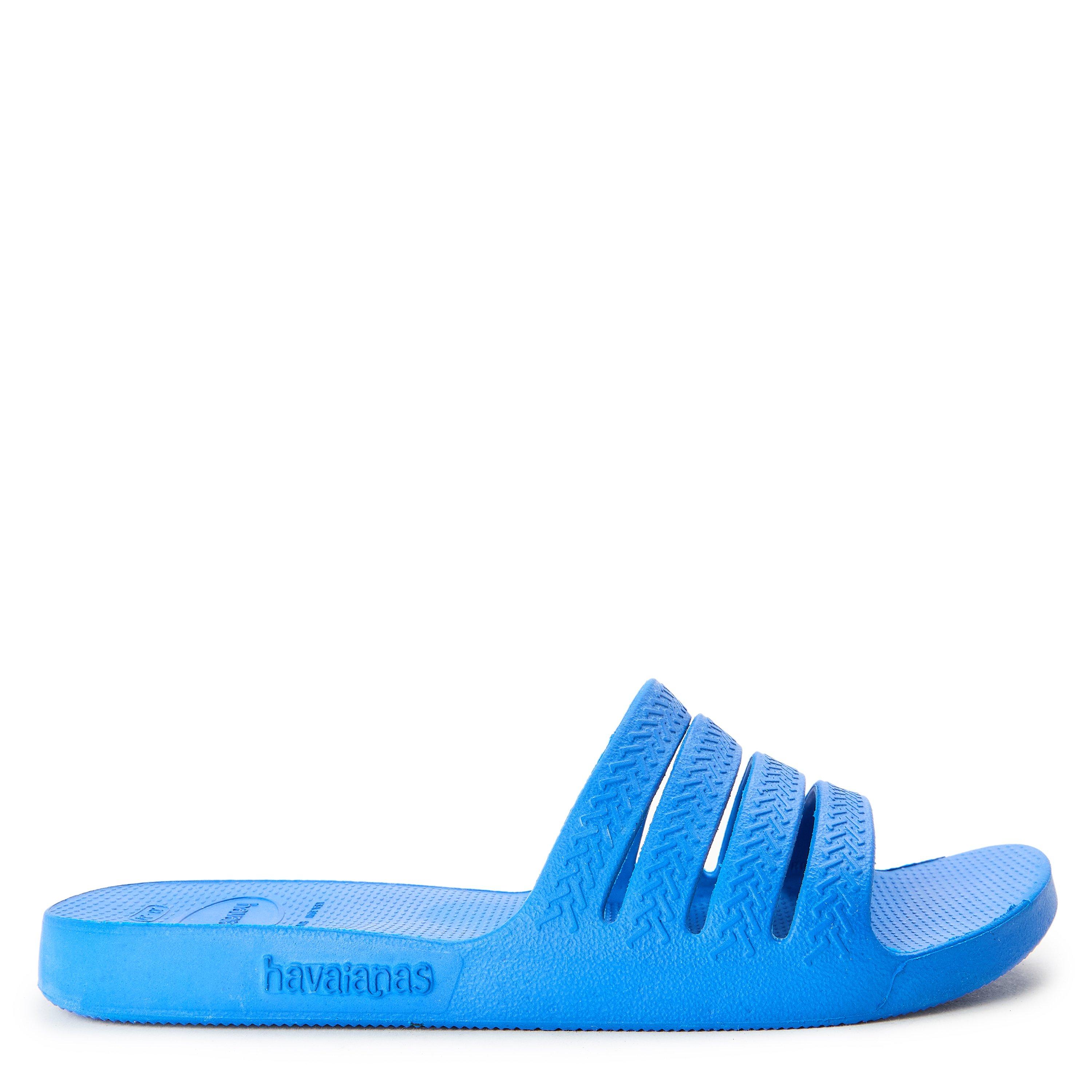 Havaianas Women's Slide Flip Flops - Blue Star - 1/2