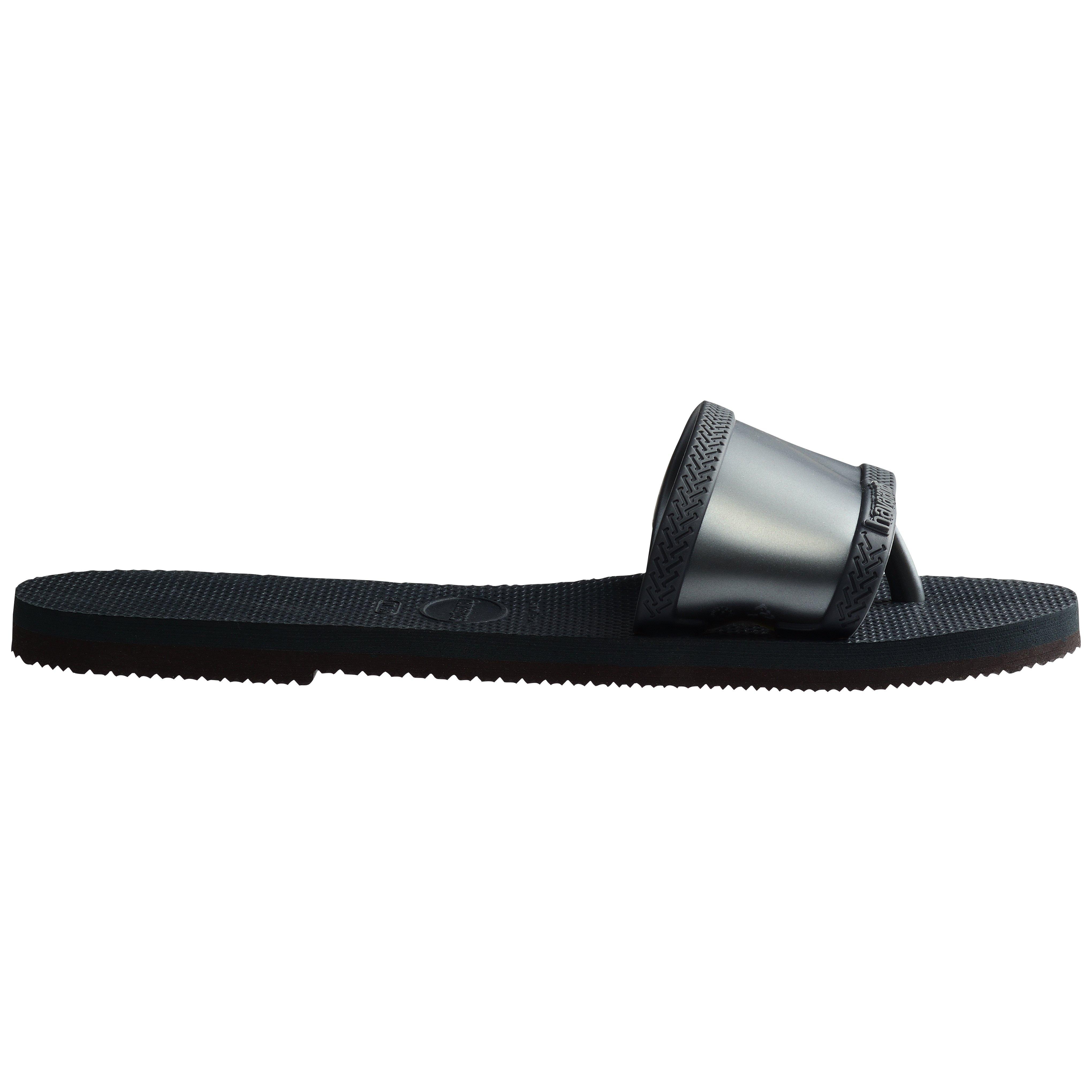 Havaianas Women's Hav. You Angra Crocus Rose Flip Flops - New Graphite - 1/2