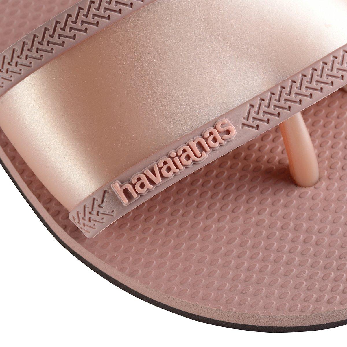 New Graphite - Havaianas - Hav. You Angra Crocus Rose 35/36 Flip Flops Womens - 3
