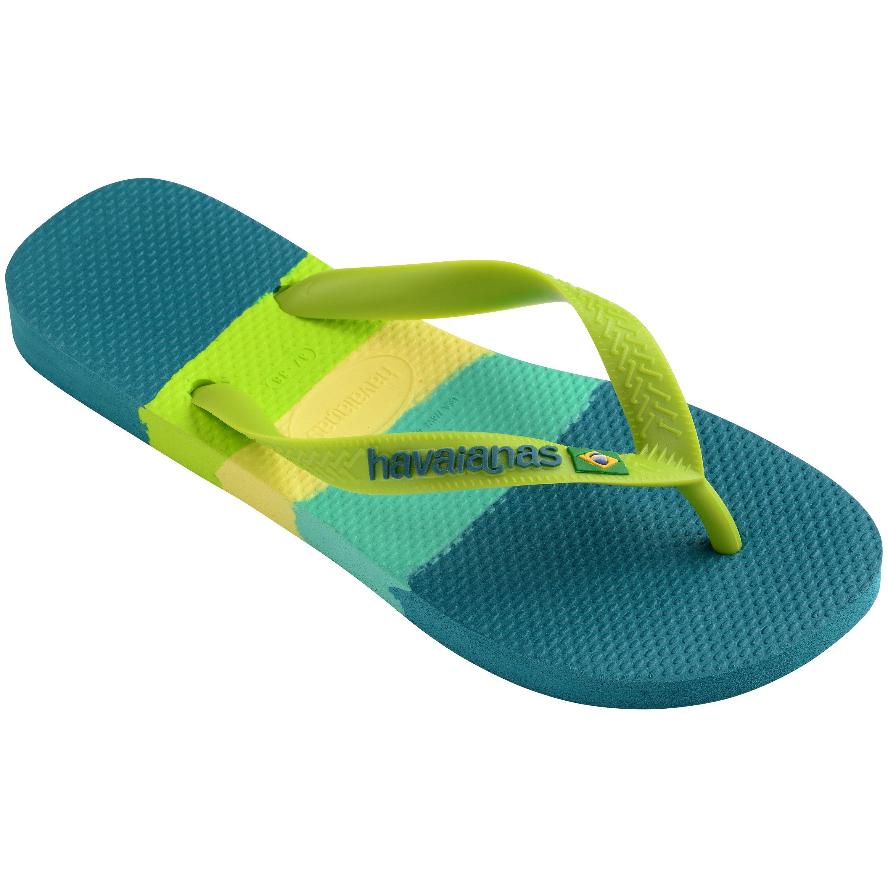 Groen - Havaianas - Hav. Brasil Tech Green 35/36 Flip Flops Womens - 2