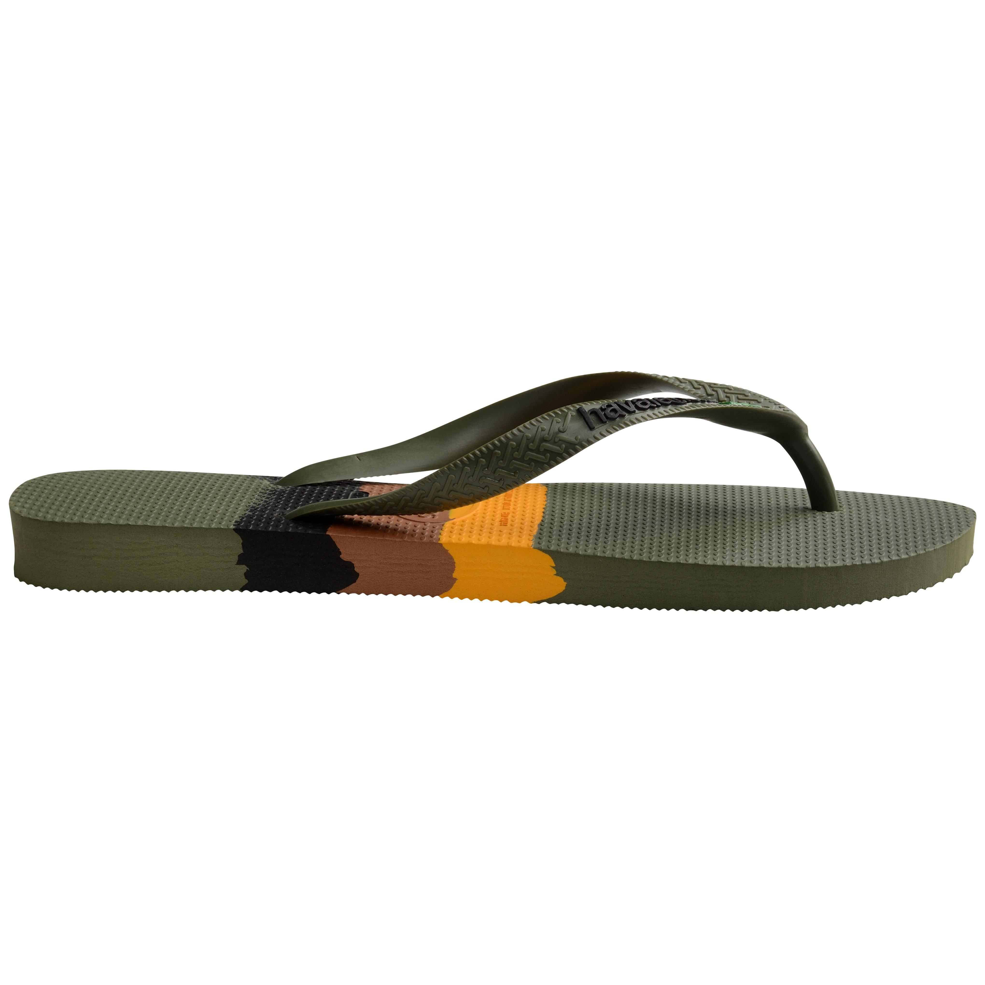 Groen - Havaianas - Hav. Brasil Tech Green 35/36 Flip Flops Womens - 5
