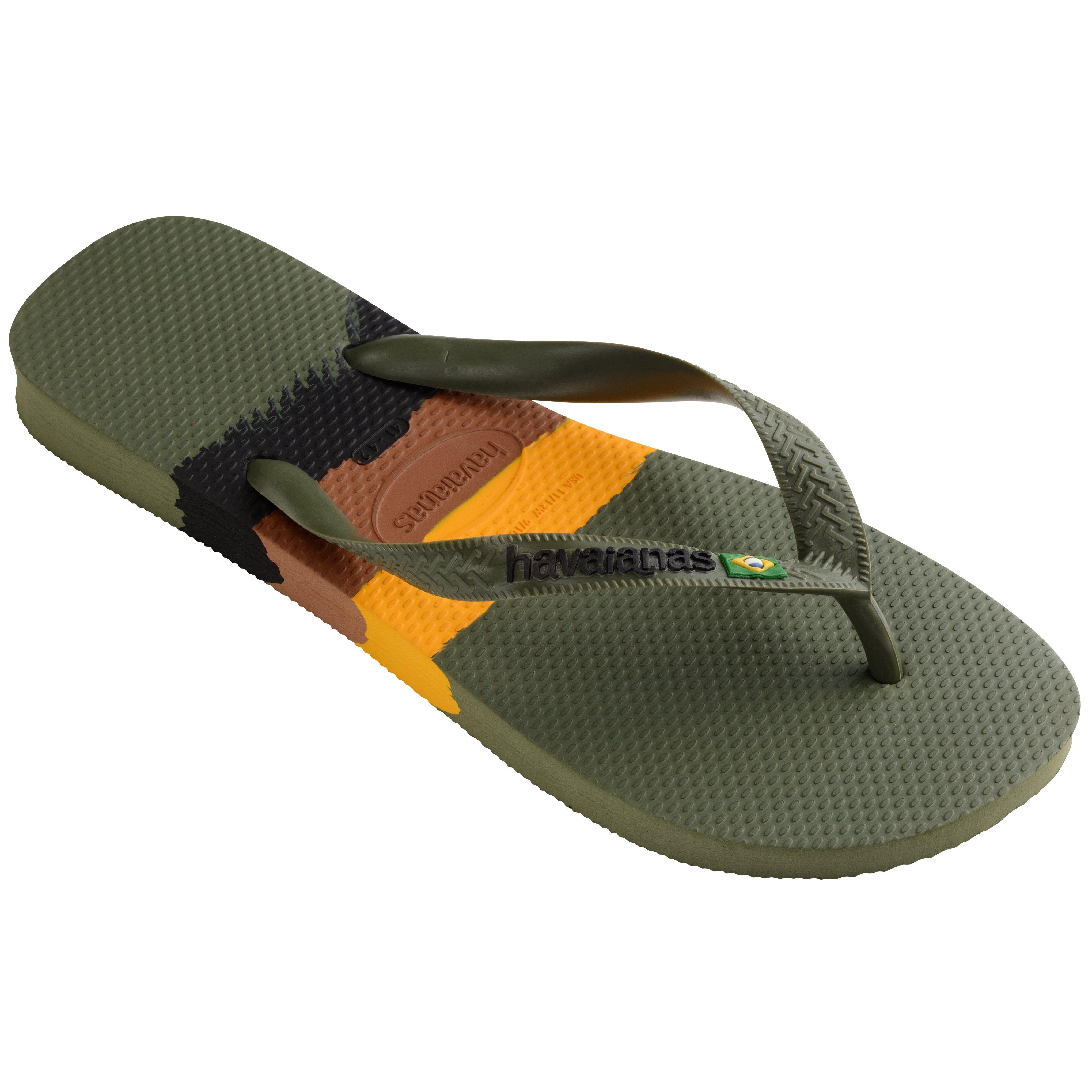 Groen - Havaianas - Hav. Brasil Tech Green 35/36 Flip Flops Womens - 6