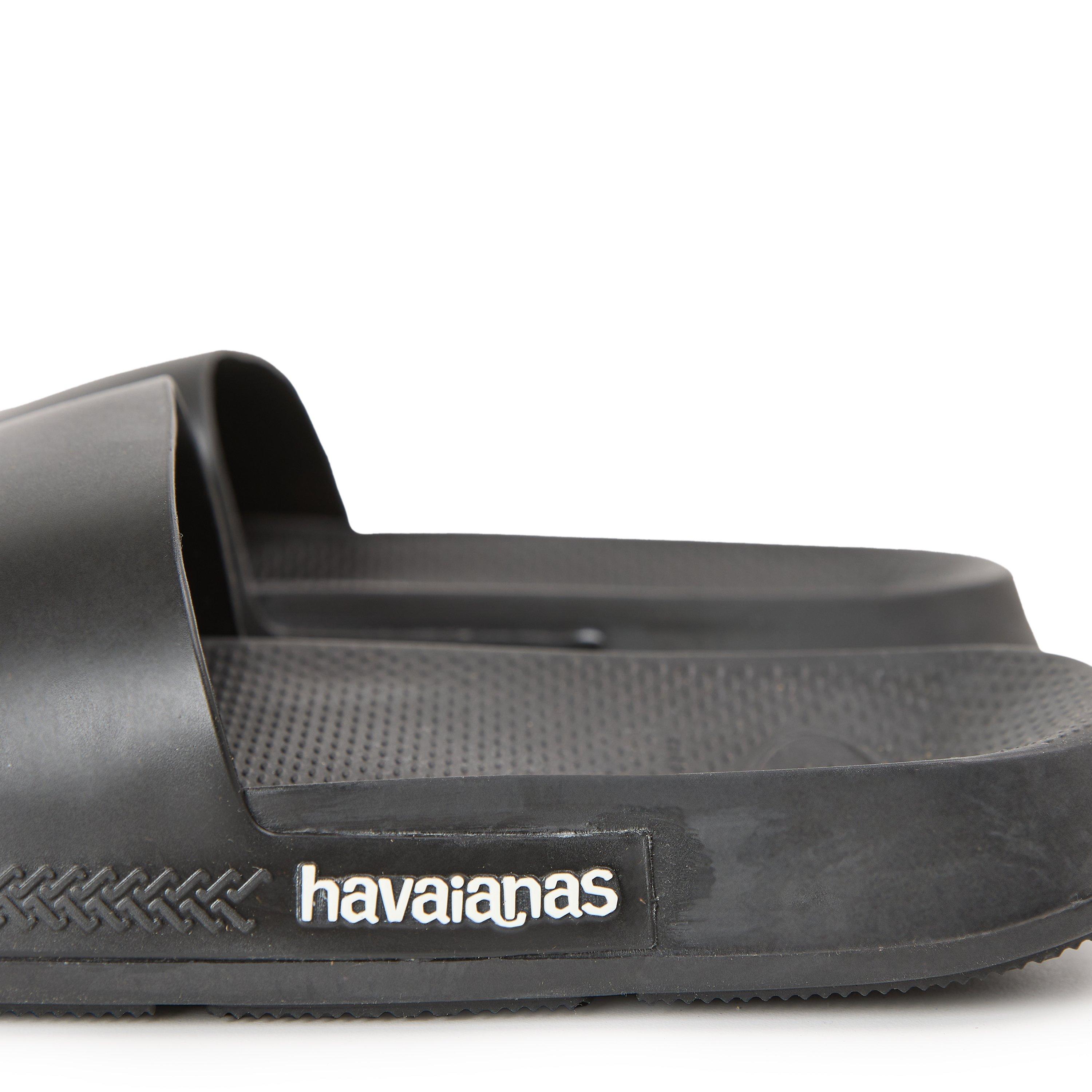 Black/Black - Havaianas - Women's Slide Classic Amazonia Flip Flops - 3