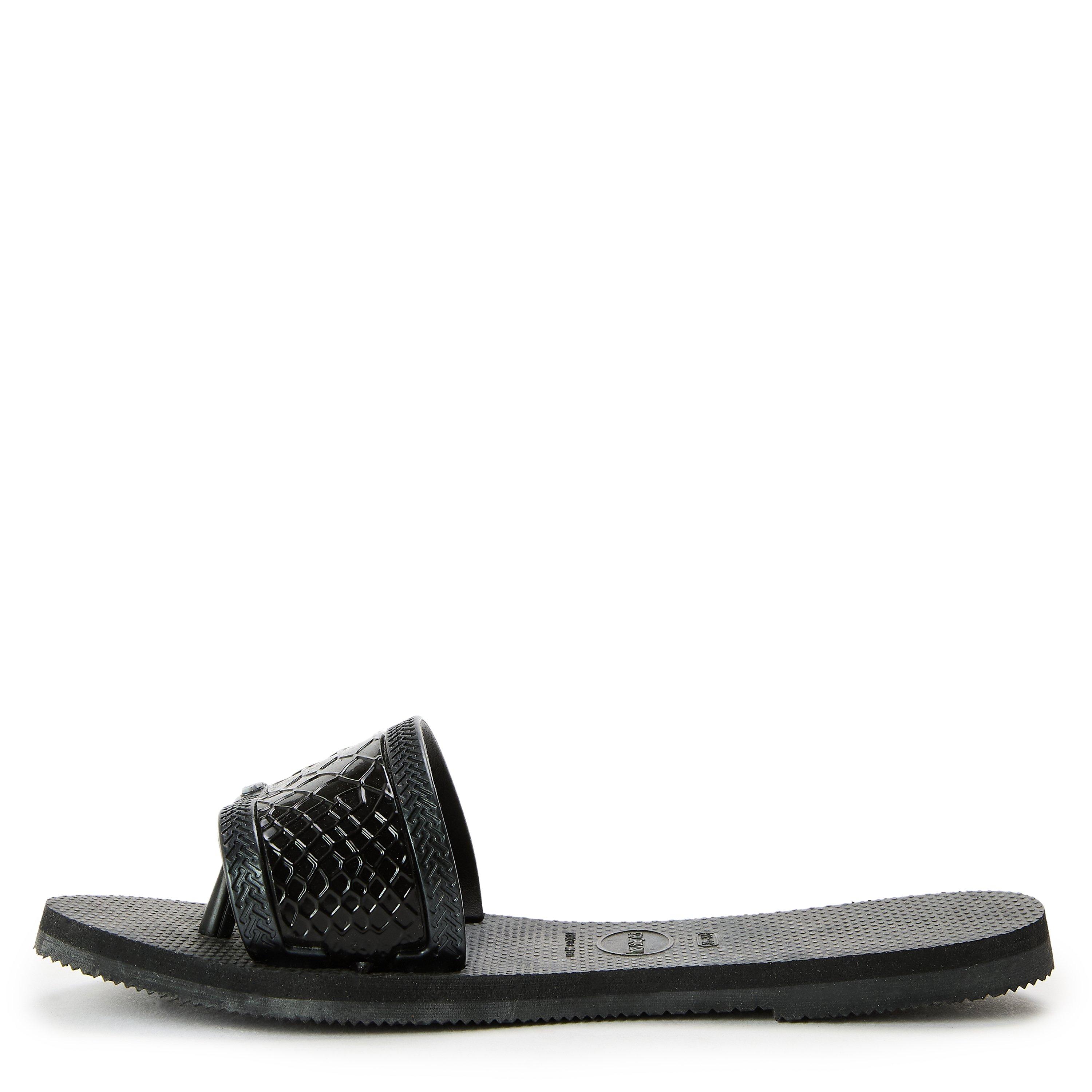 Black - Havaianas - Hav. You Angra Wild Black 35/36 Flip Flops Womens - 2