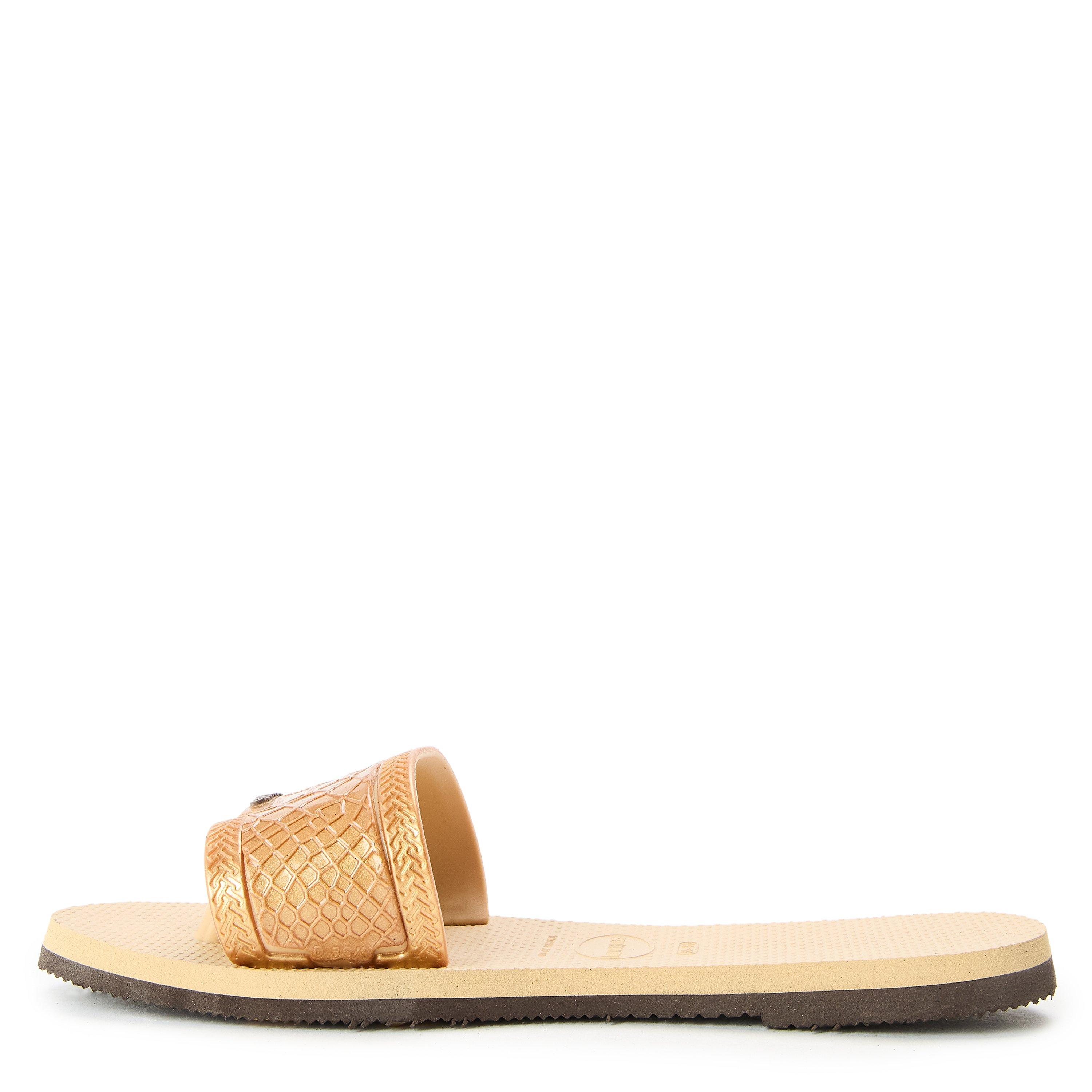 Gold - Havaianas - Women's Angra Wild Black Flip Flops - 2