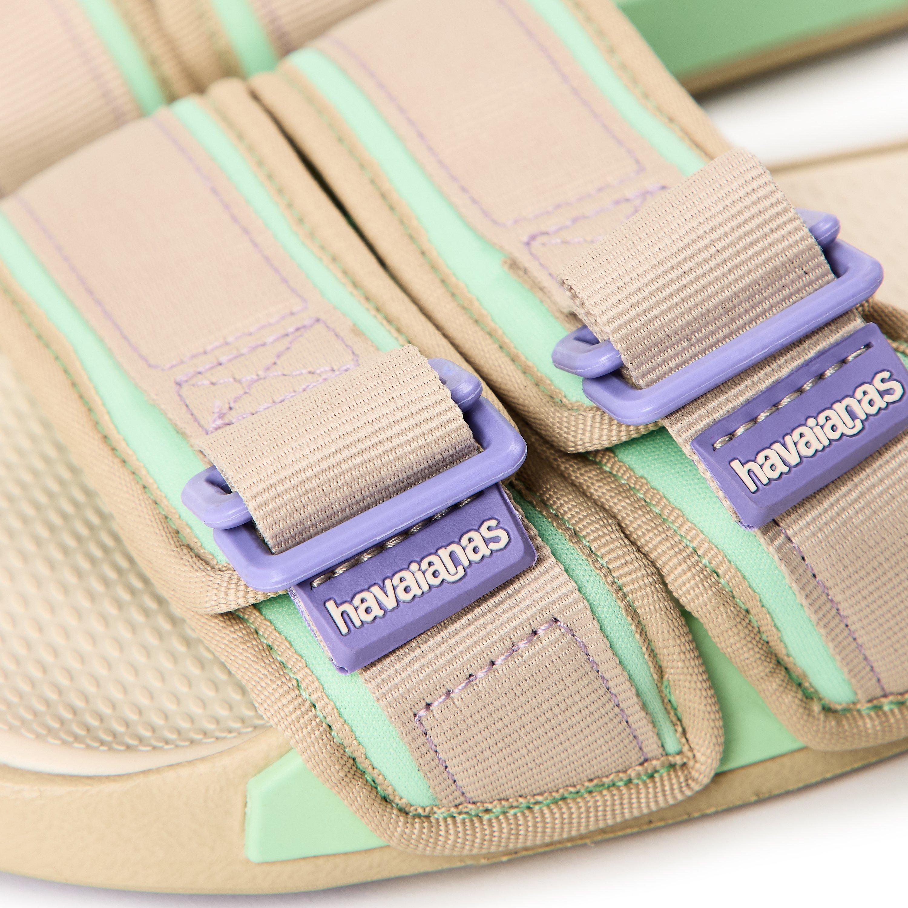 Reloaded Beige - Havaianas - Hav. Slide Reloaded Beige 37/38 Flip Flops Womens - 3