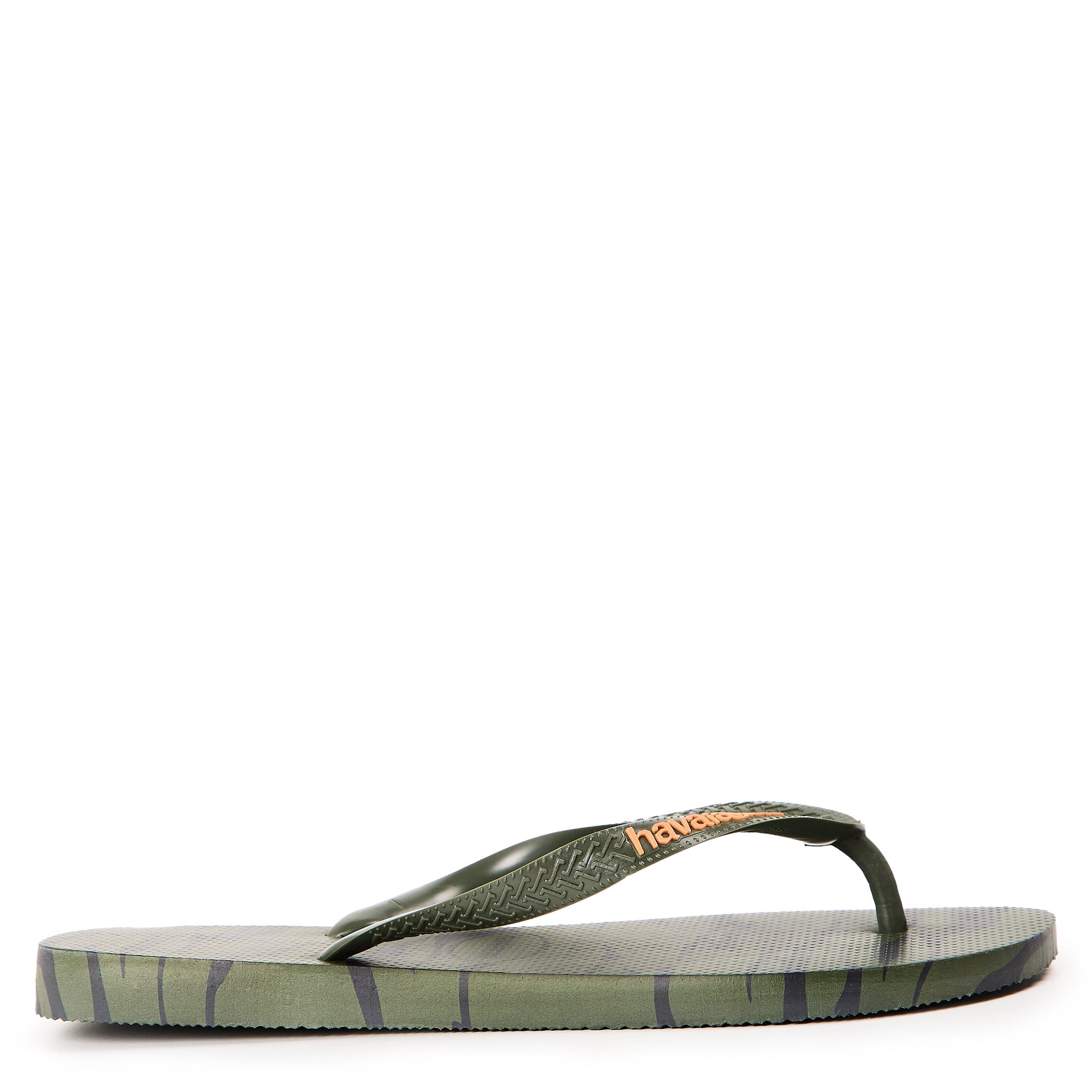 Groen - Havaianas - Hav. Top Camouflage Green 39/40 Flip Flops Womens - 1
