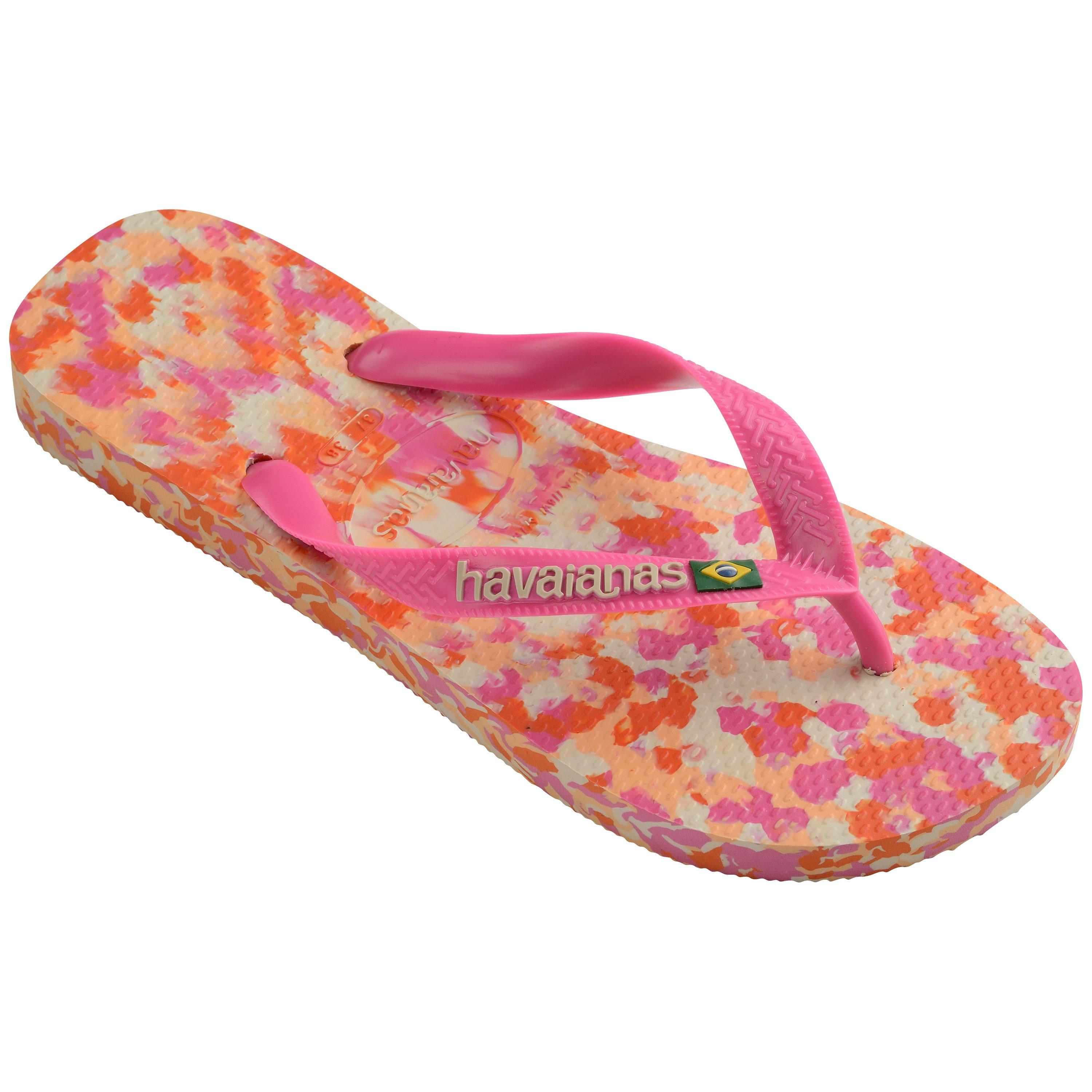 Pink Flux - Havaianas - Women's Brasil Tech II Navy Blue Flip Flops - 2