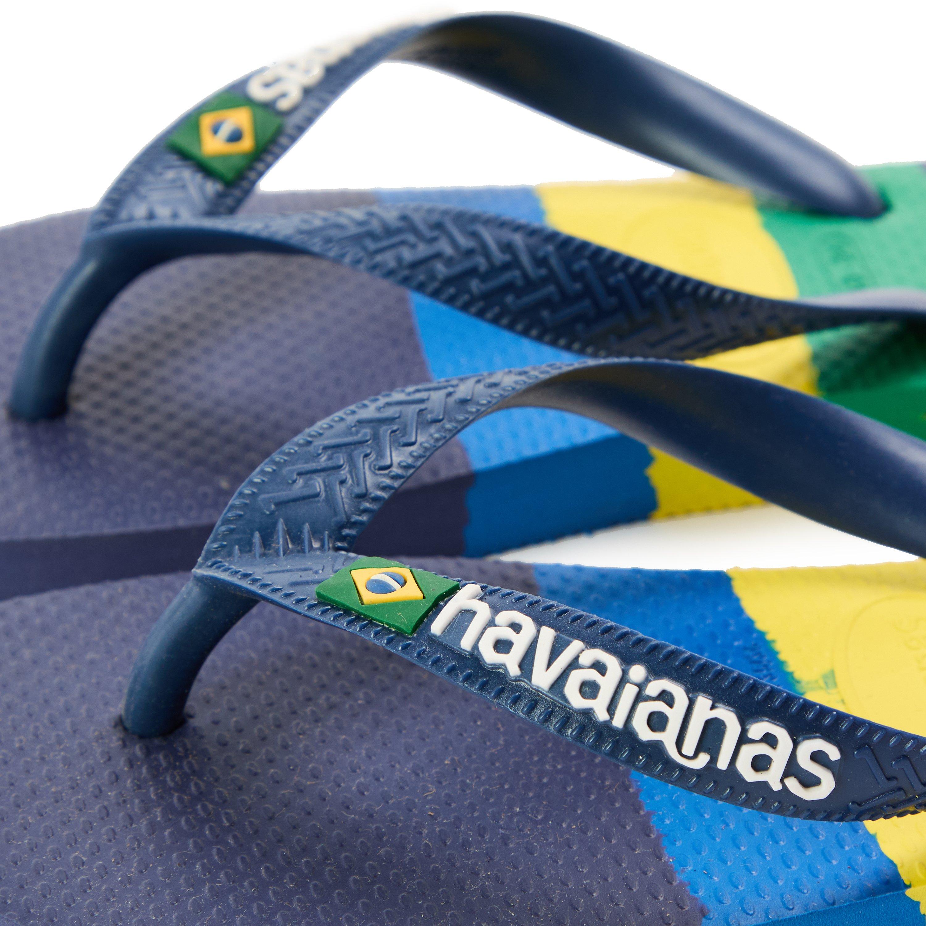 Navy Blue - Havaianas - Women's Brasil Tech II Navy Blue Flip Flops - 3