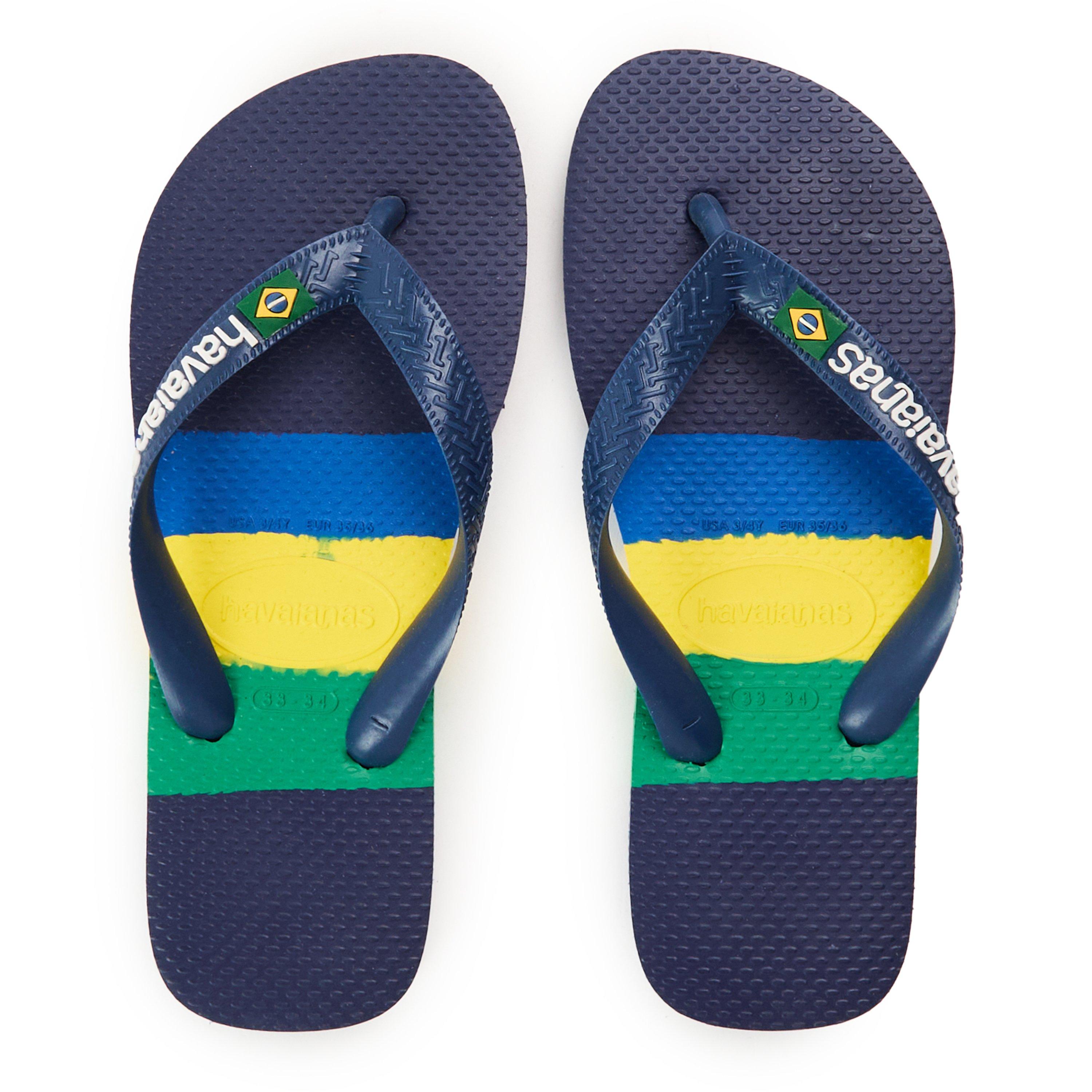 Navy Blue - Havaianas - Women's Brasil Tech II Navy Blue Flip Flops - 4