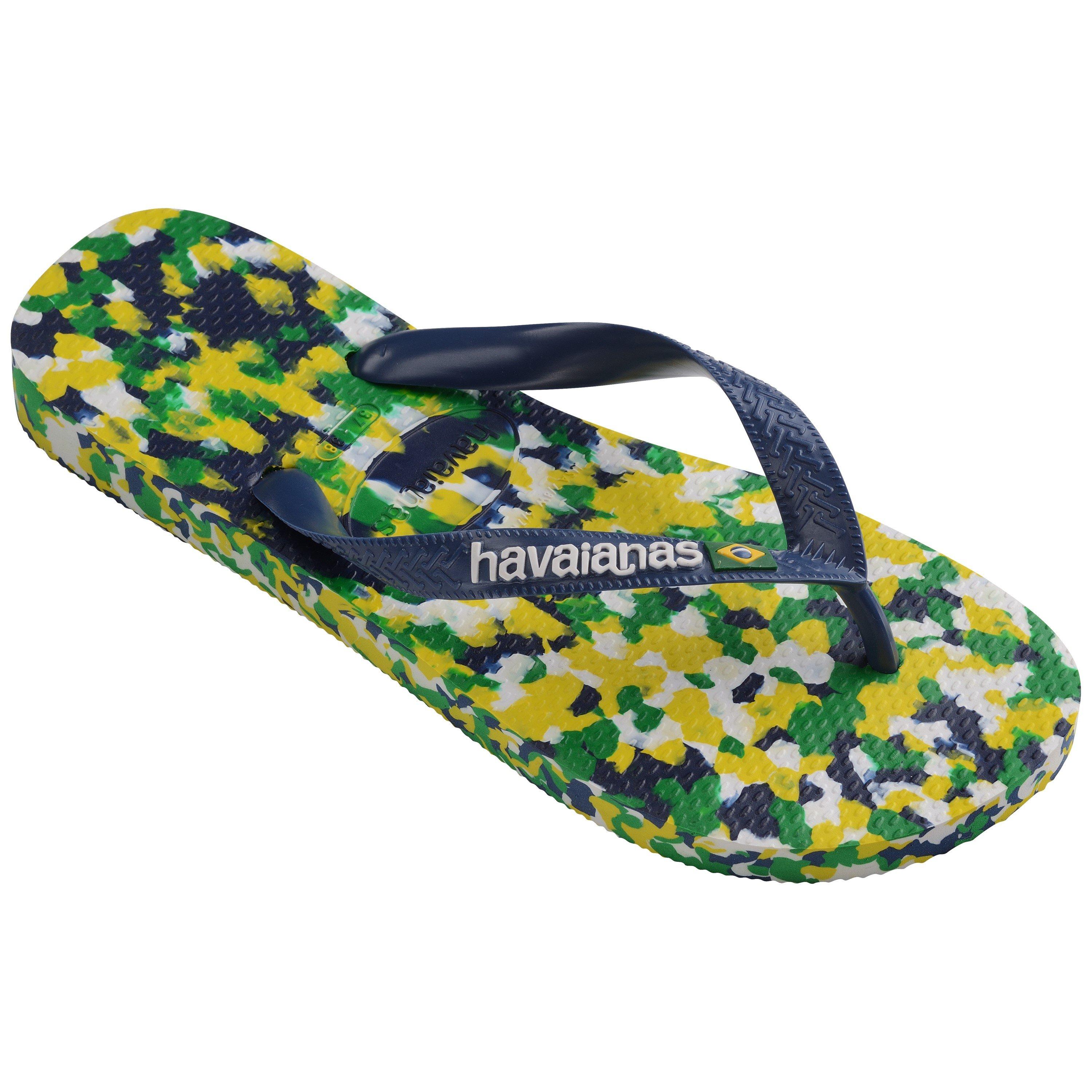 White/Blue - Havaianas - Women's Brasil Flip Flops - 1