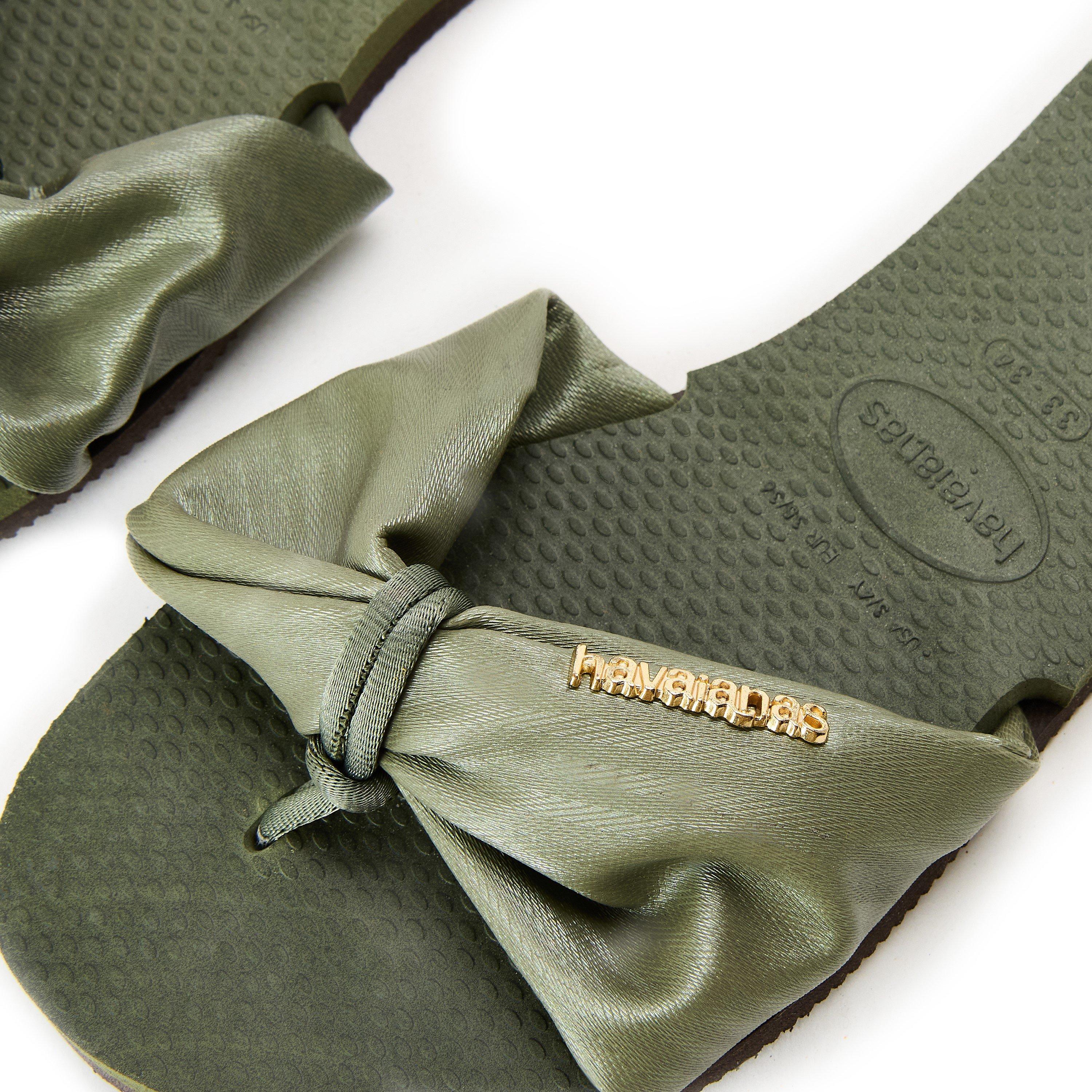 Green - Havaianas - Hav. You St Tropez Classic Green 33 Flip Flops Womens - 3