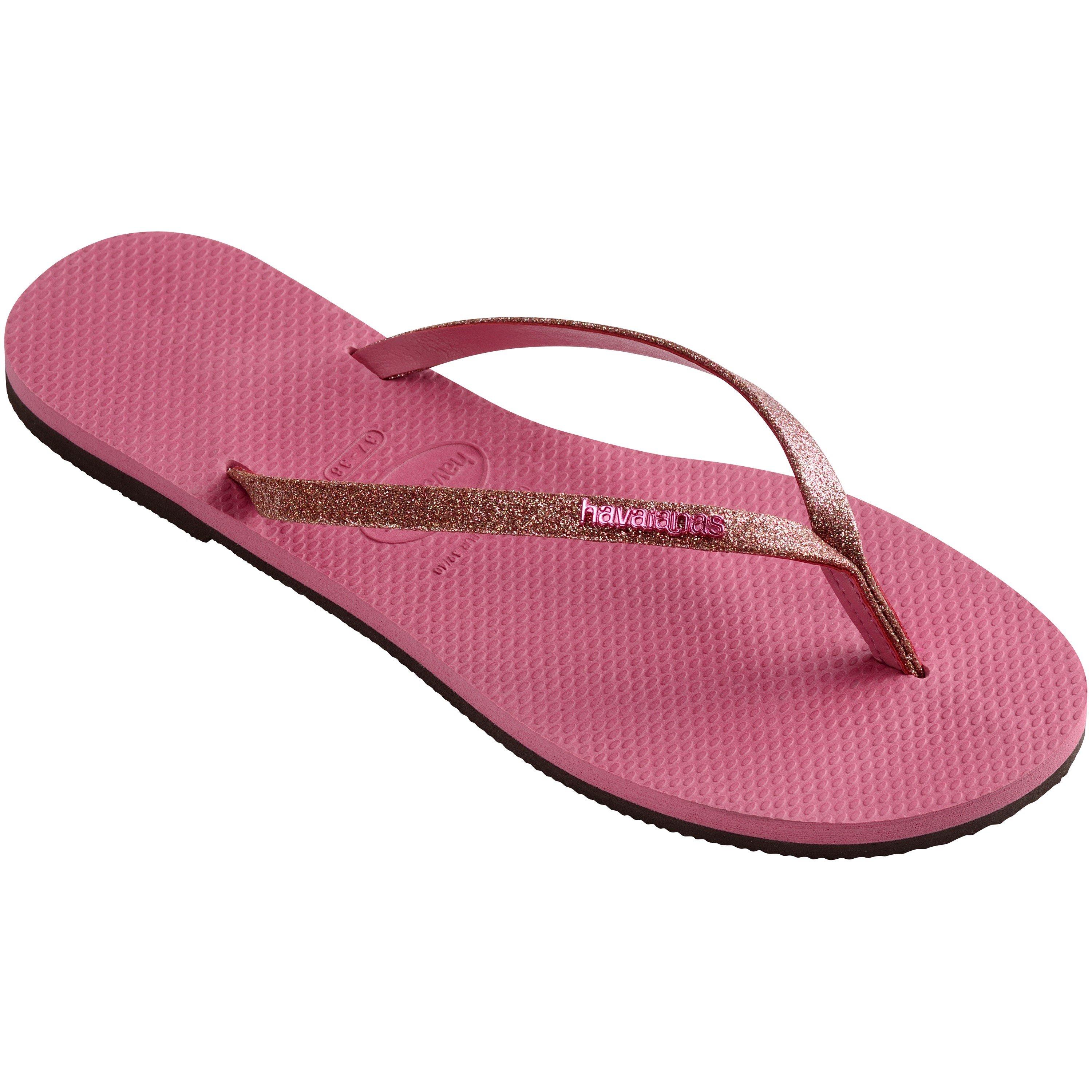 Velvet Rose - Havaianas - Hav. You Glitter Golden 35/36 Flip Flops Womens - 2