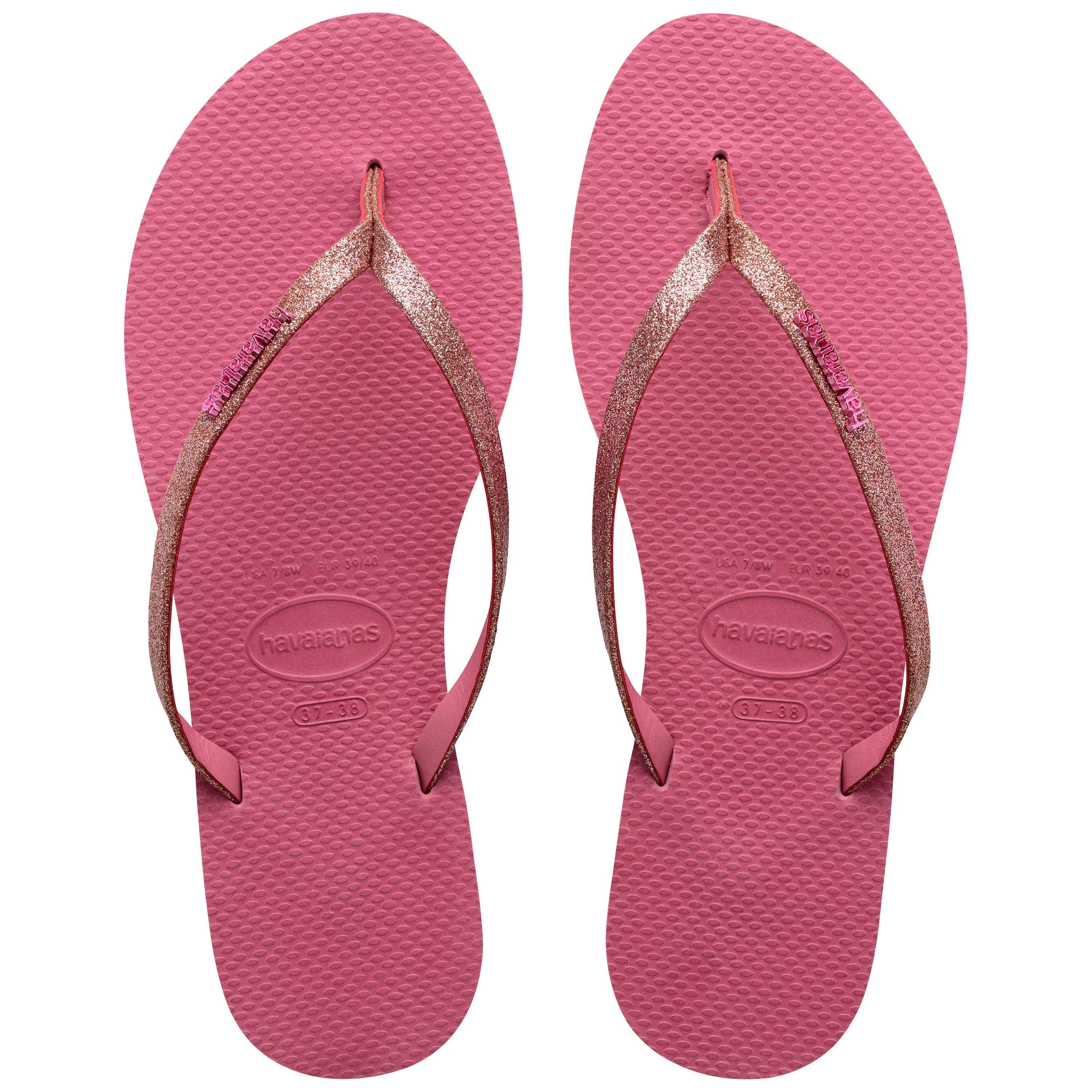 Velvet Rose - Havaianas - Hav. You Glitter Golden 35/36 Flip Flops Womens - 3
