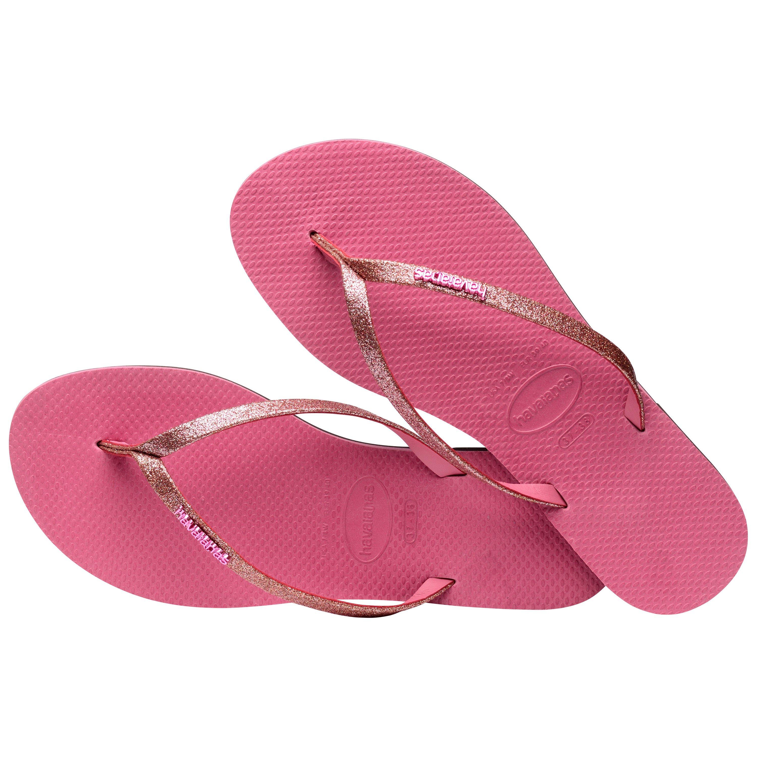 Velvet Rose - Havaianas - Hav. You Glitter Golden 35/36 Flip Flops Womens - 4