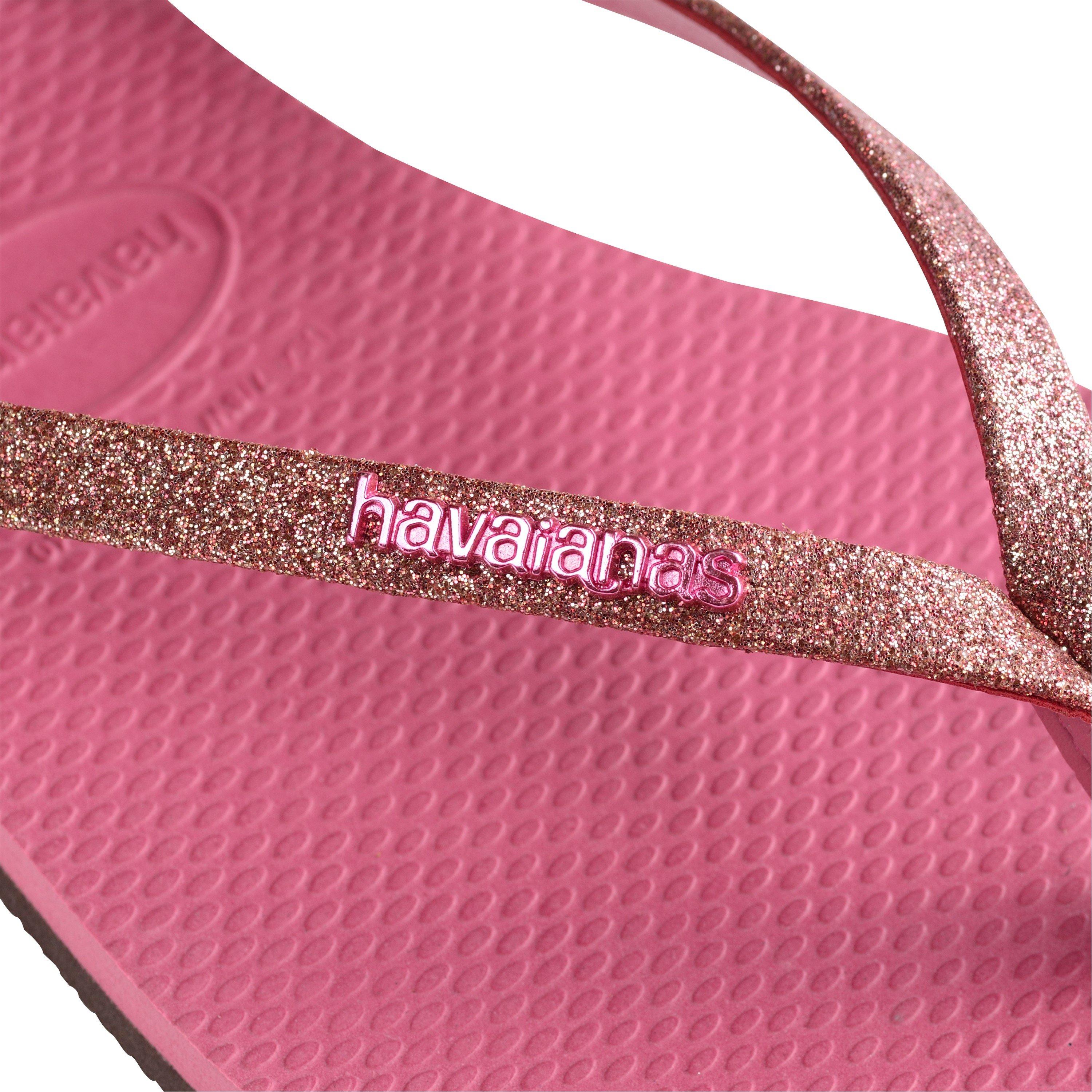 Velvet Rose - Havaianas - Hav. You Glitter Golden 35/36 Flip Flops Womens - 6