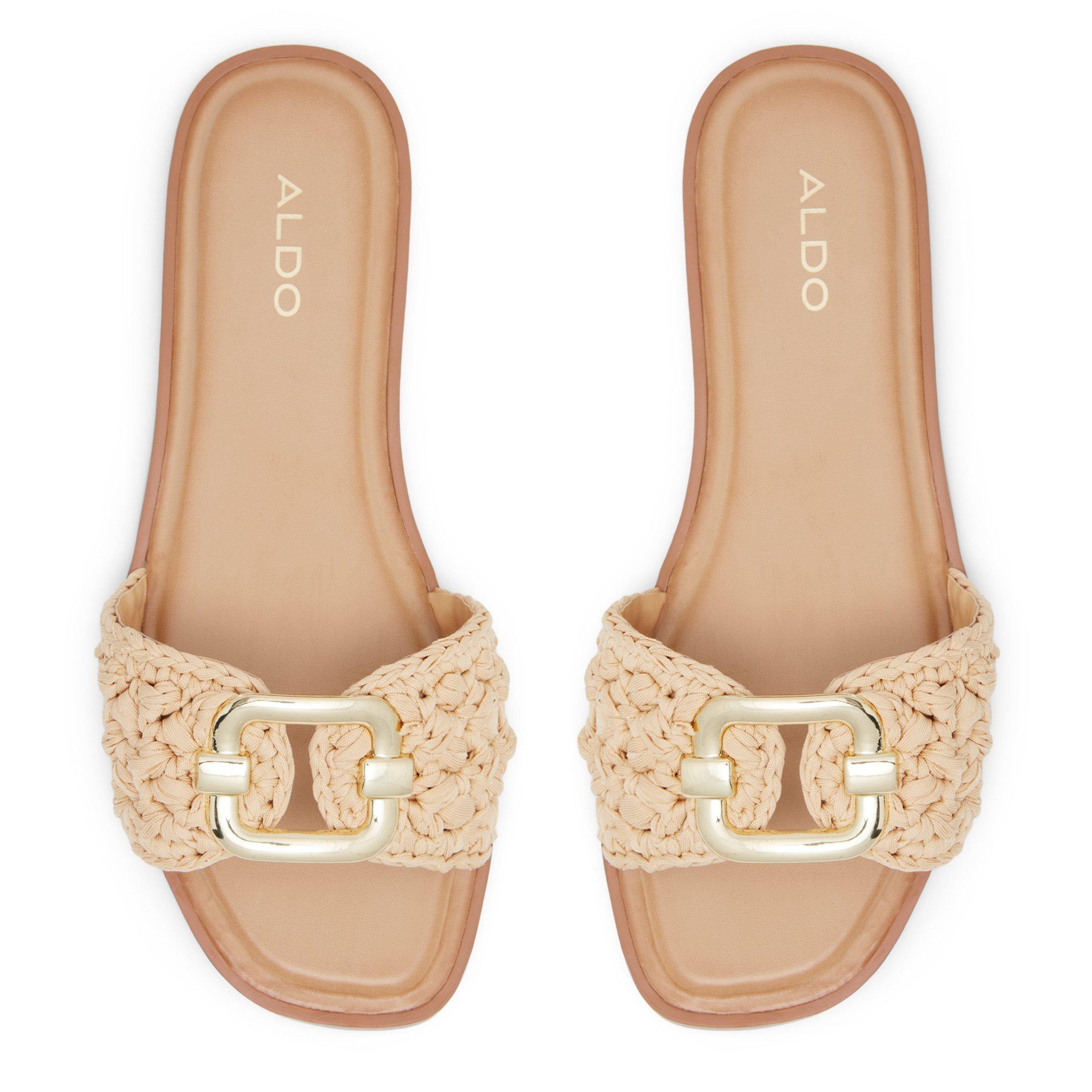 Natural - Aldo - Women's Glaeswen Sliders - 7