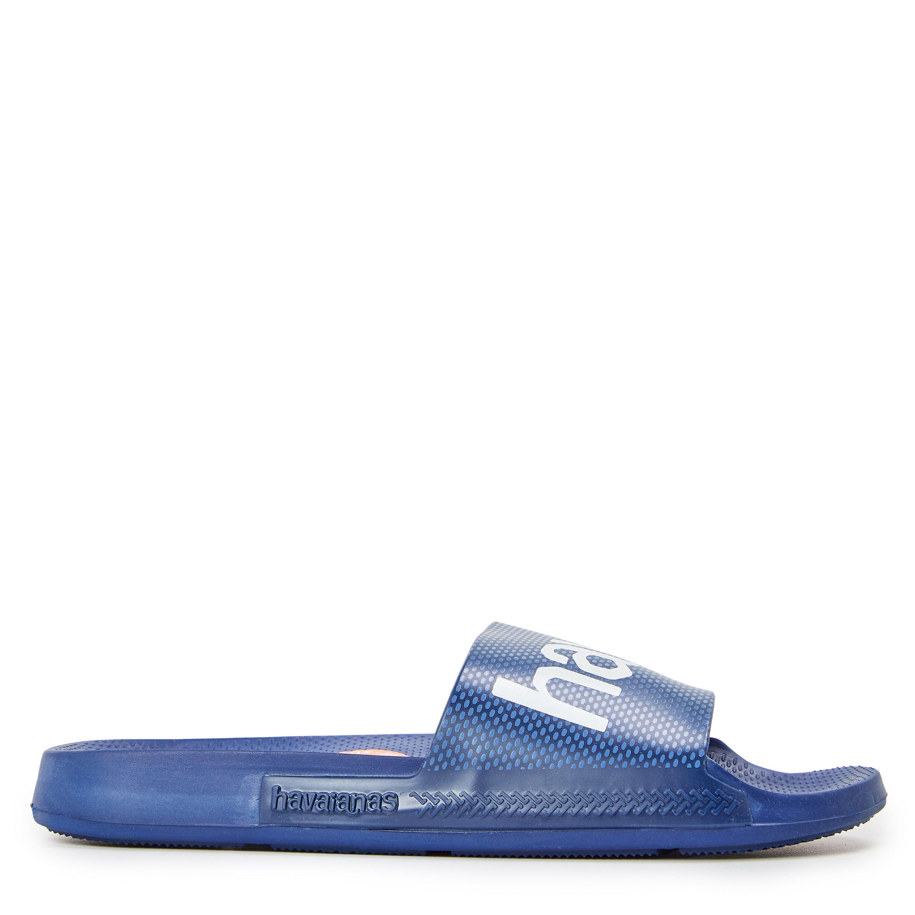 Havaianas Women's Classic Logomania Black Flip Flops