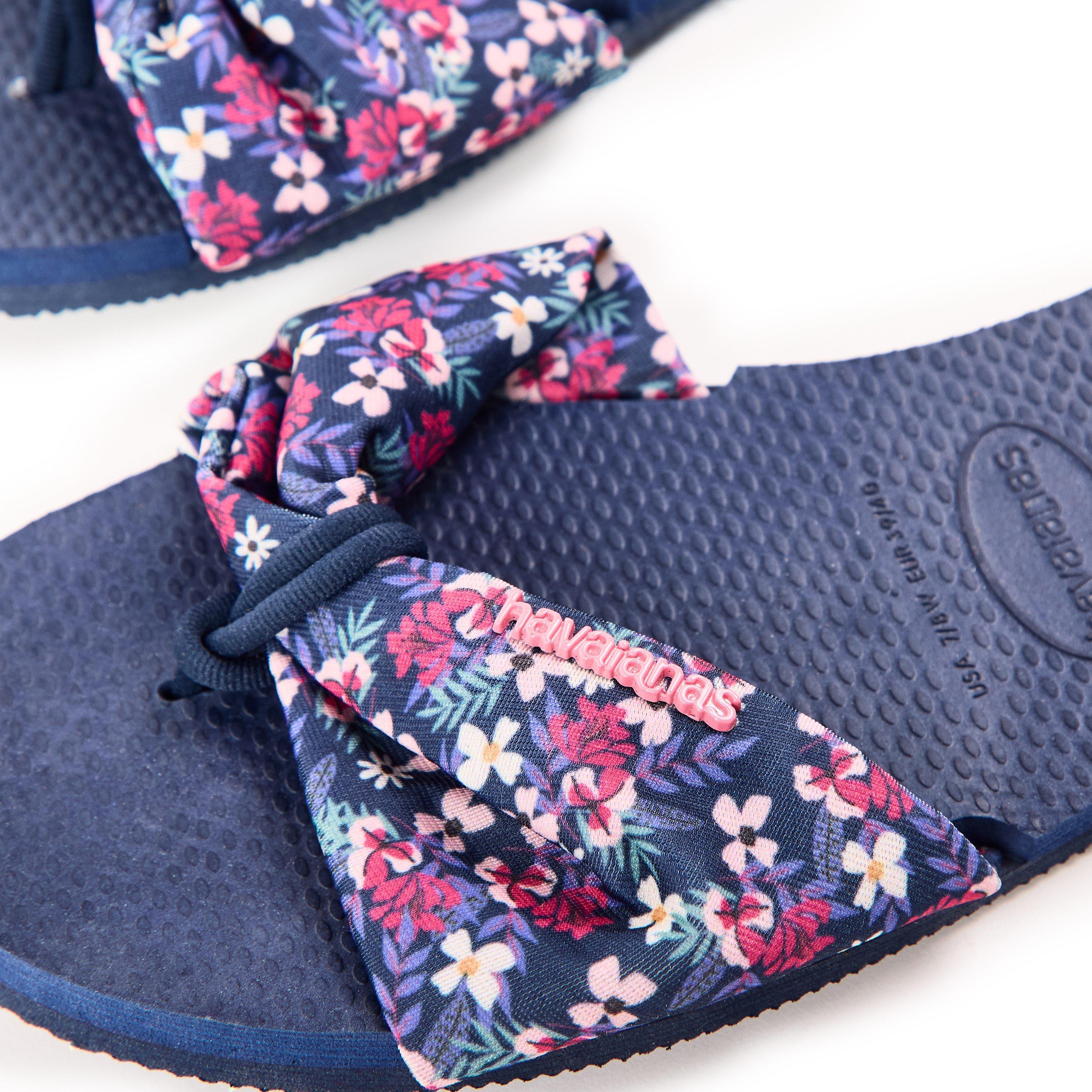 Navy Blue - Havaianas - Hav. You Saint Tropez Print Navy Bl Flip Flops Womens - 3