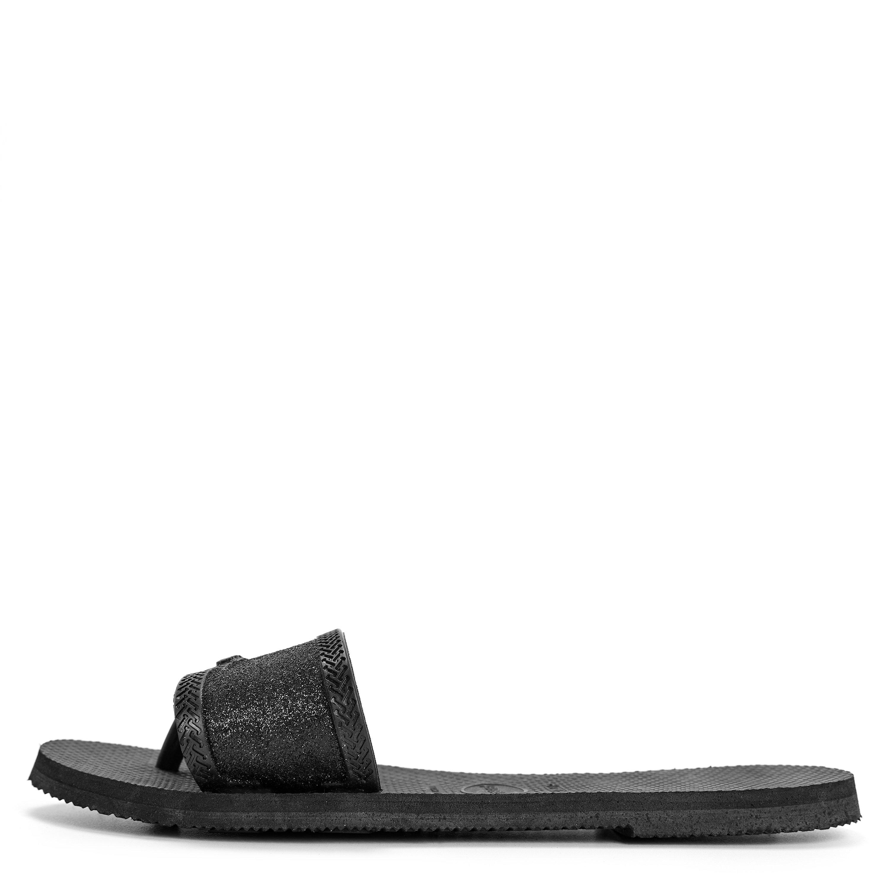 Black - Havaianas - Hav. You Angra Glitter Beige 41/42 Flip Flops Womens - 2