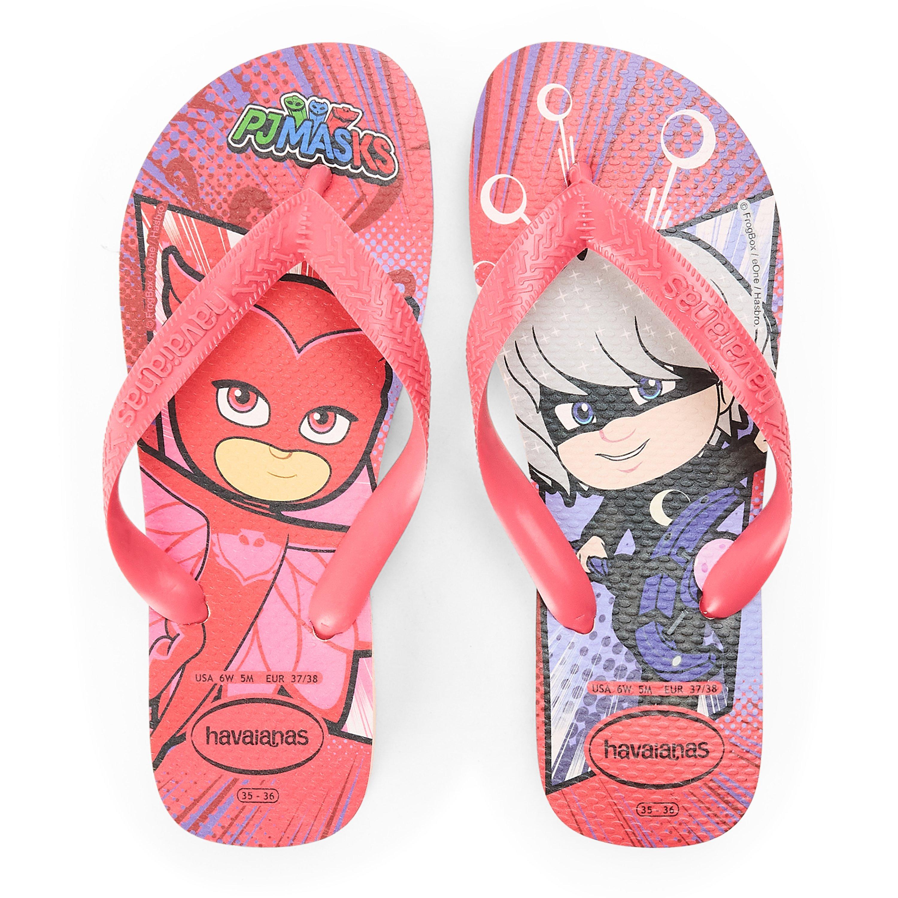 Ballet Rose - Havaianas - Hav. Kids Top Pj Masks Ballet Rose Flip Flops Womens - 4