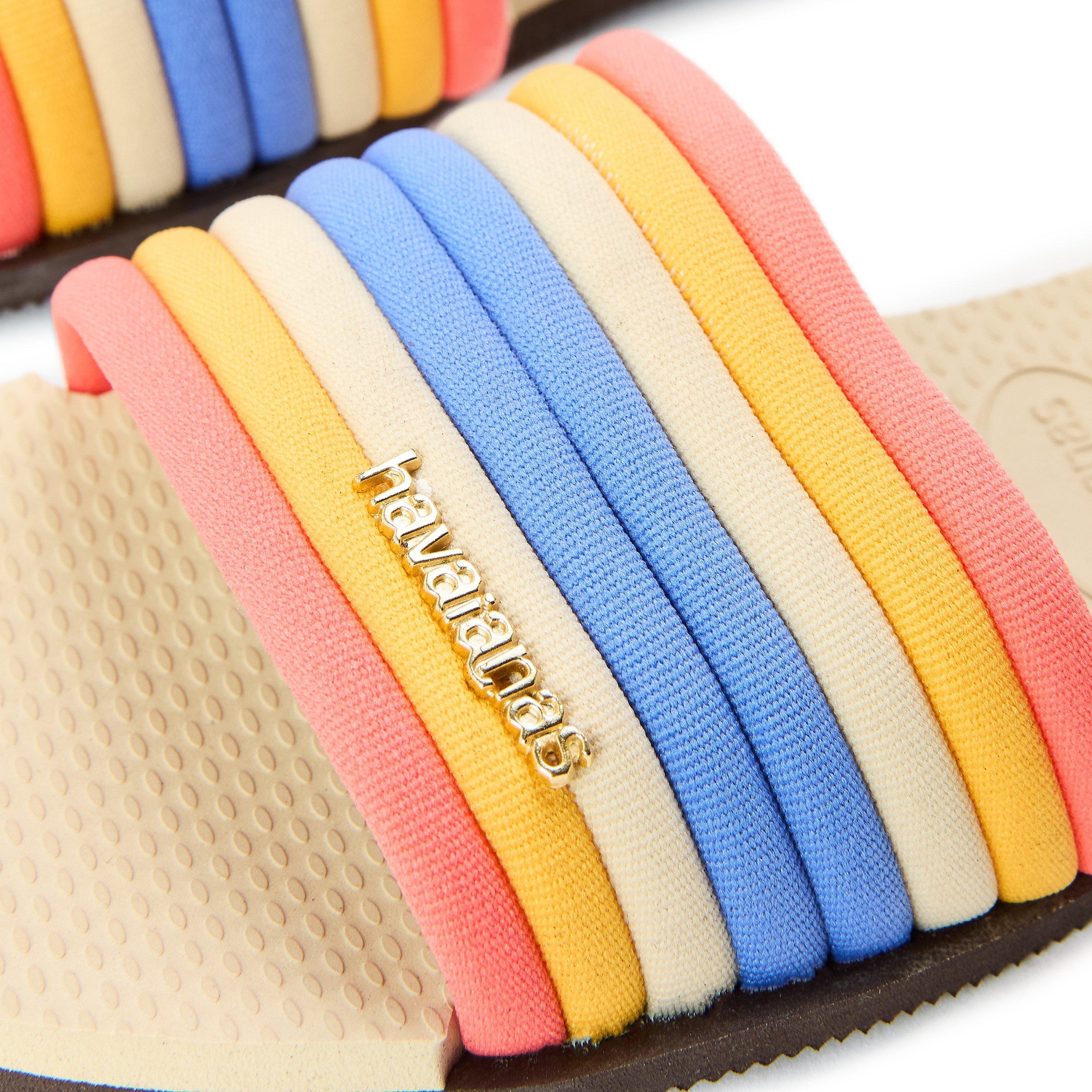 Sand Grey - Havaianas - Women's Malta Cool Black Flip Flops - 3