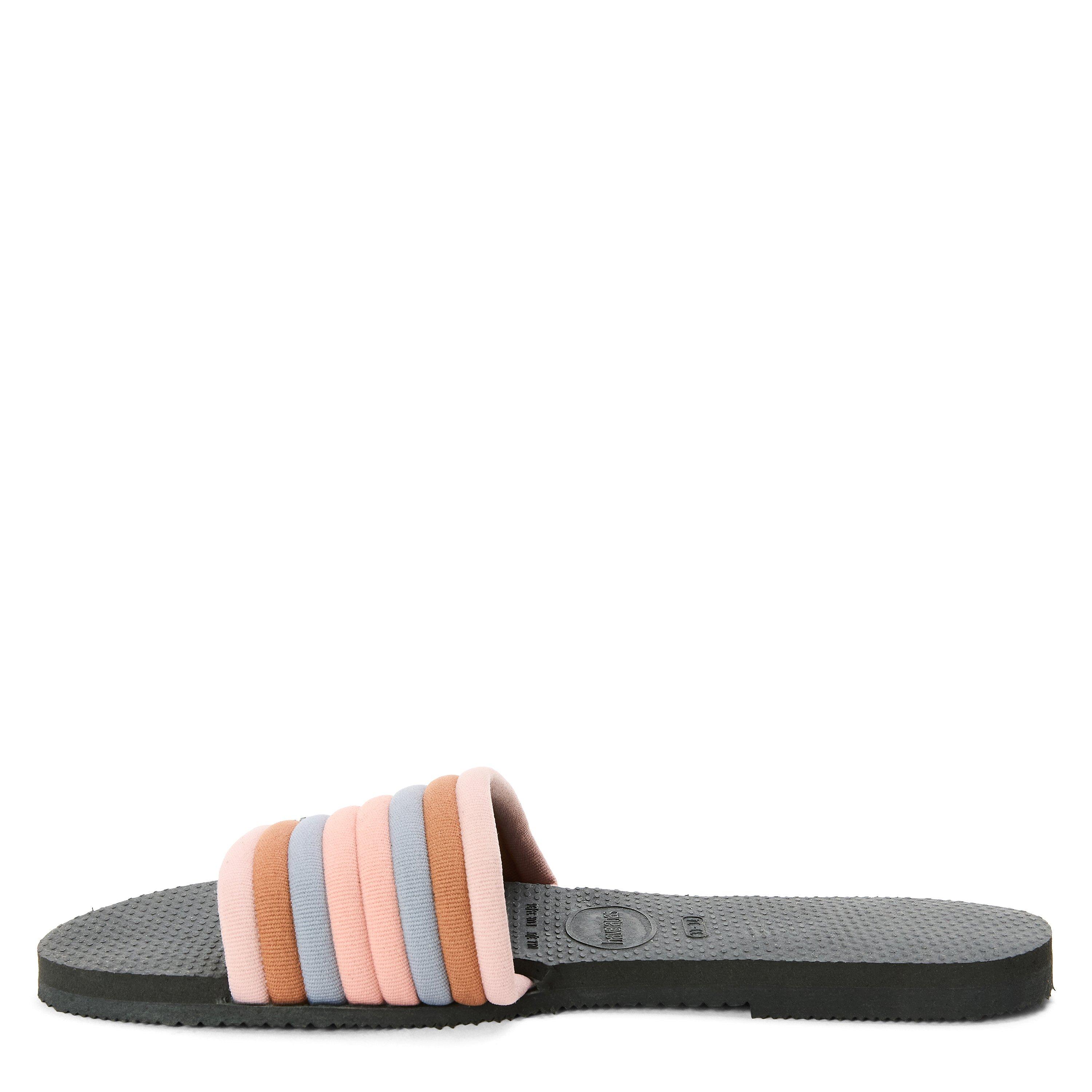 Black - Havaianas - Hav. You Malta Cool Black 33/34 Flip Flops Womens - 2