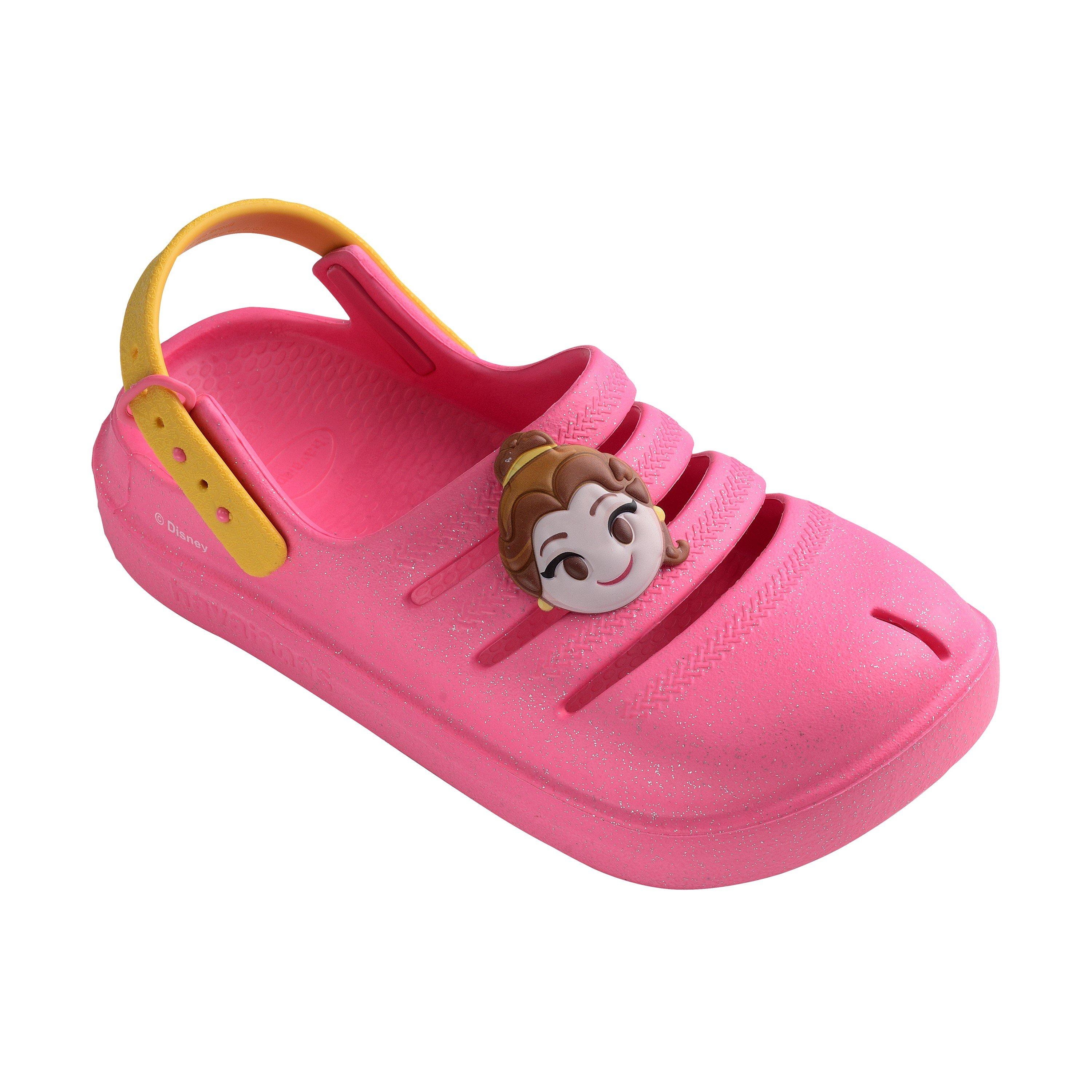 Pink - Havaianas - Hav. Kids Clog Princesas Ciber Pink Flip Flops Womens - 2