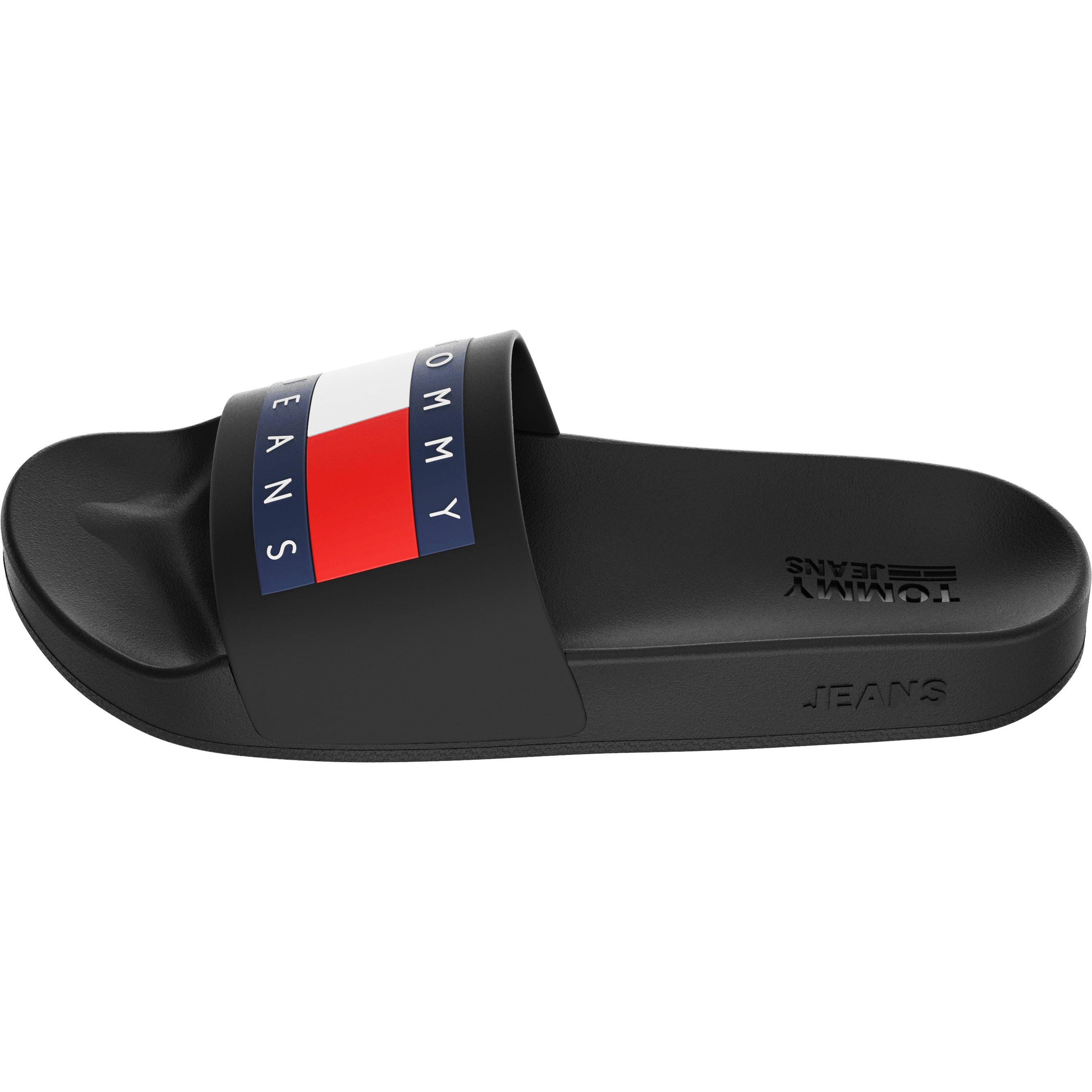 Tommy Jeans Women's Pool Sliders - Black - 4 (37)